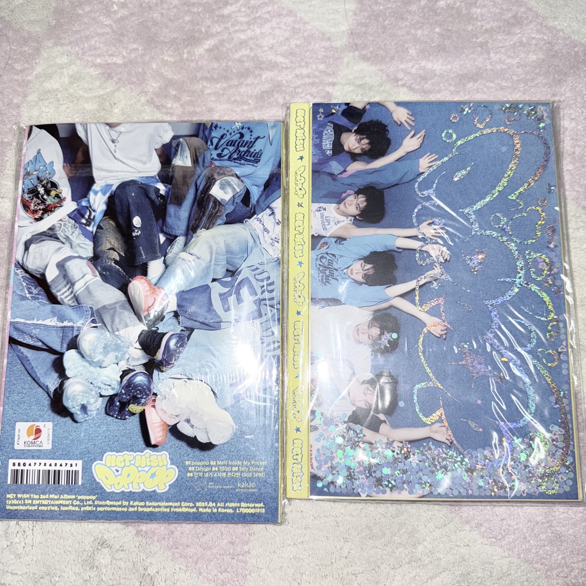 NCT WISH poppop PB 未拆專