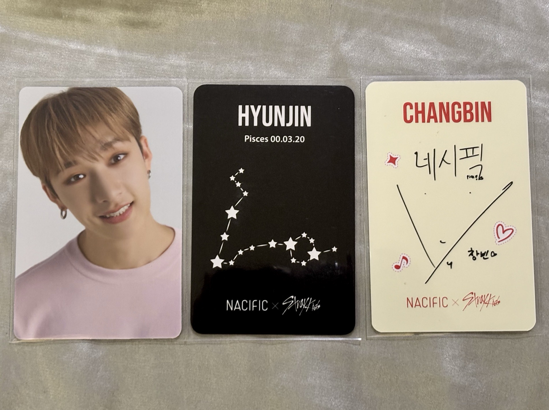 NACIFIC 化妝品卡 方燦鉉辰彰彬