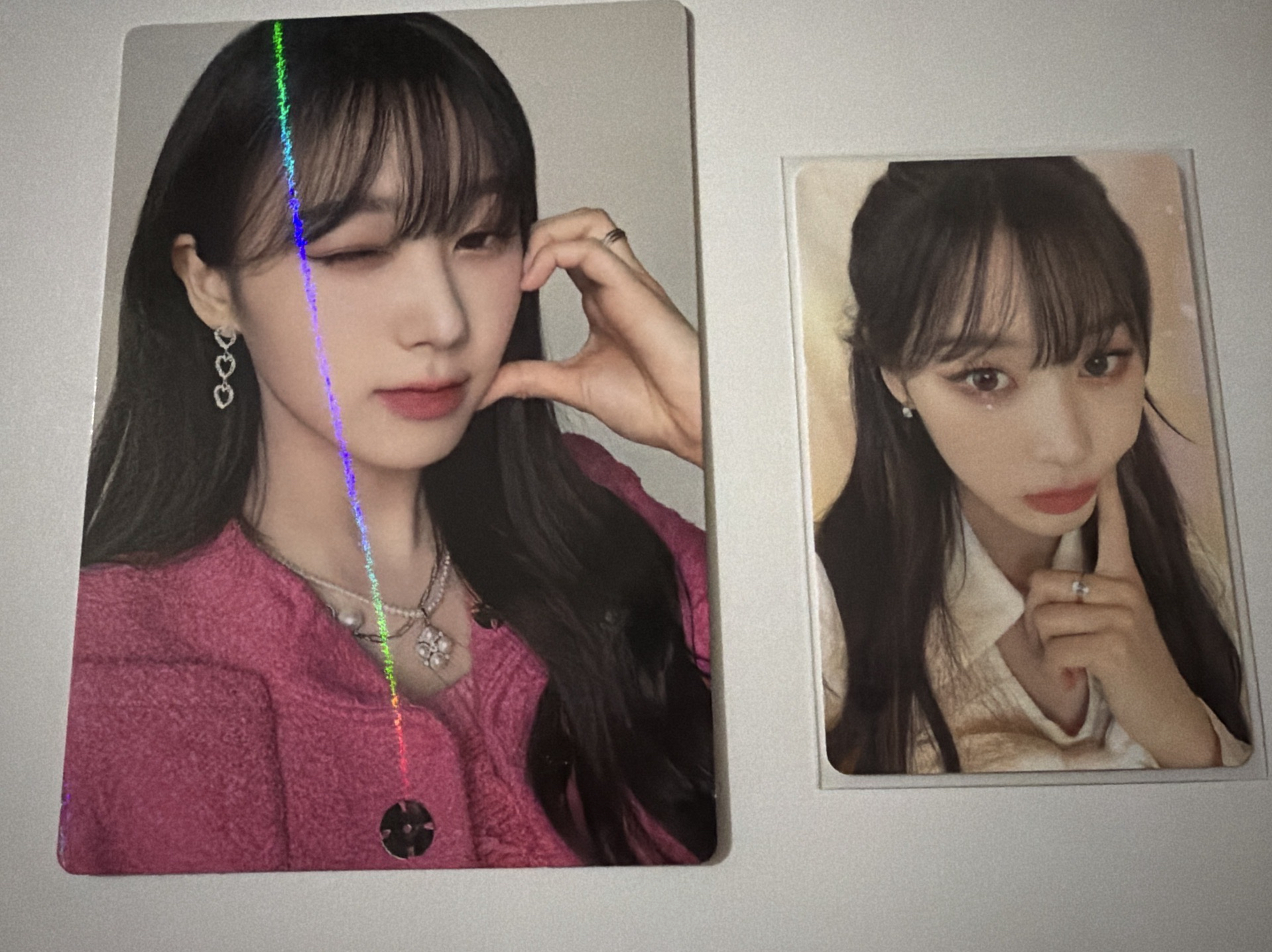 戳臉吉 比心wink吉鐳射卡面 