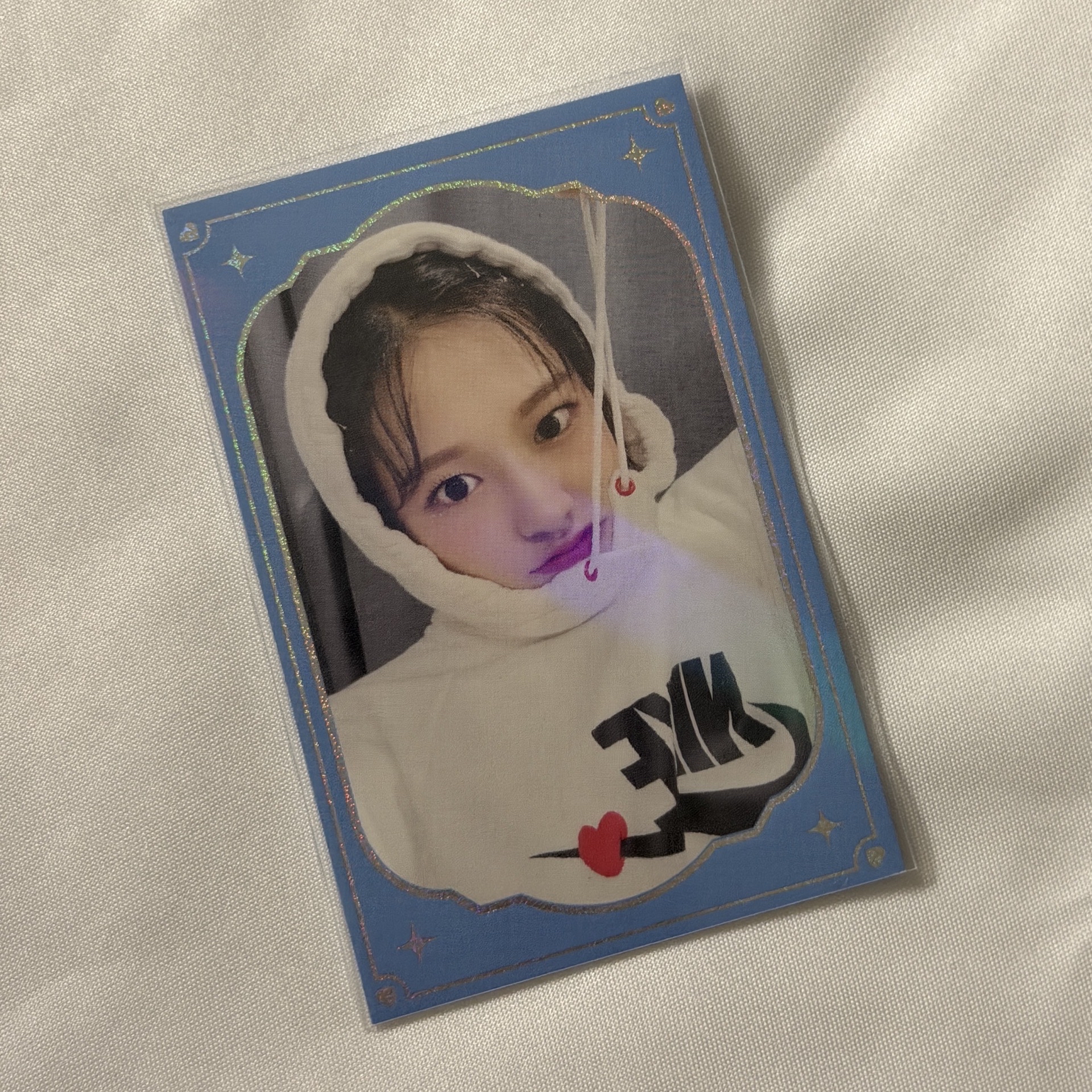 IZ*ONE 有框應募特典帽踢安 7折出售❗️