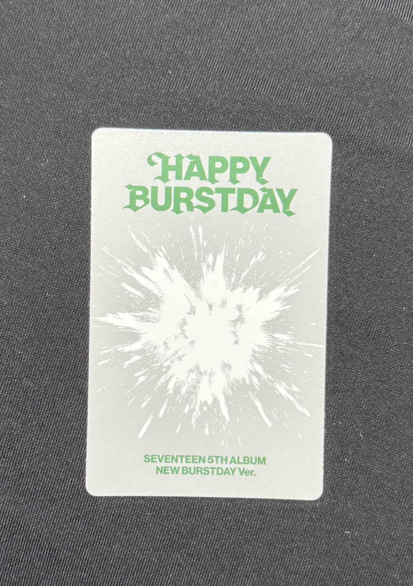 正規五 專輯卡 the 8