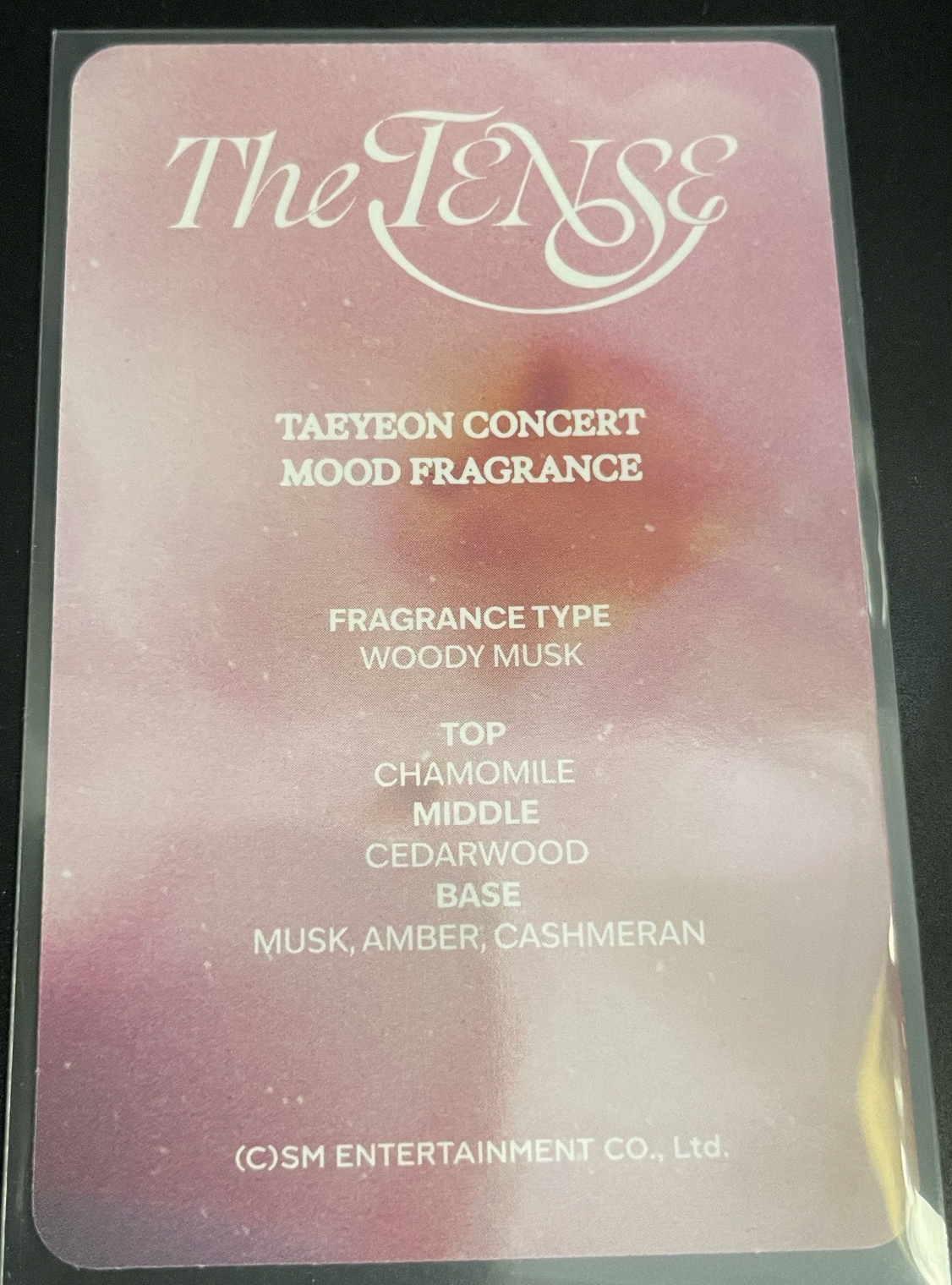 THE TENSE香水卡（不含香水）
