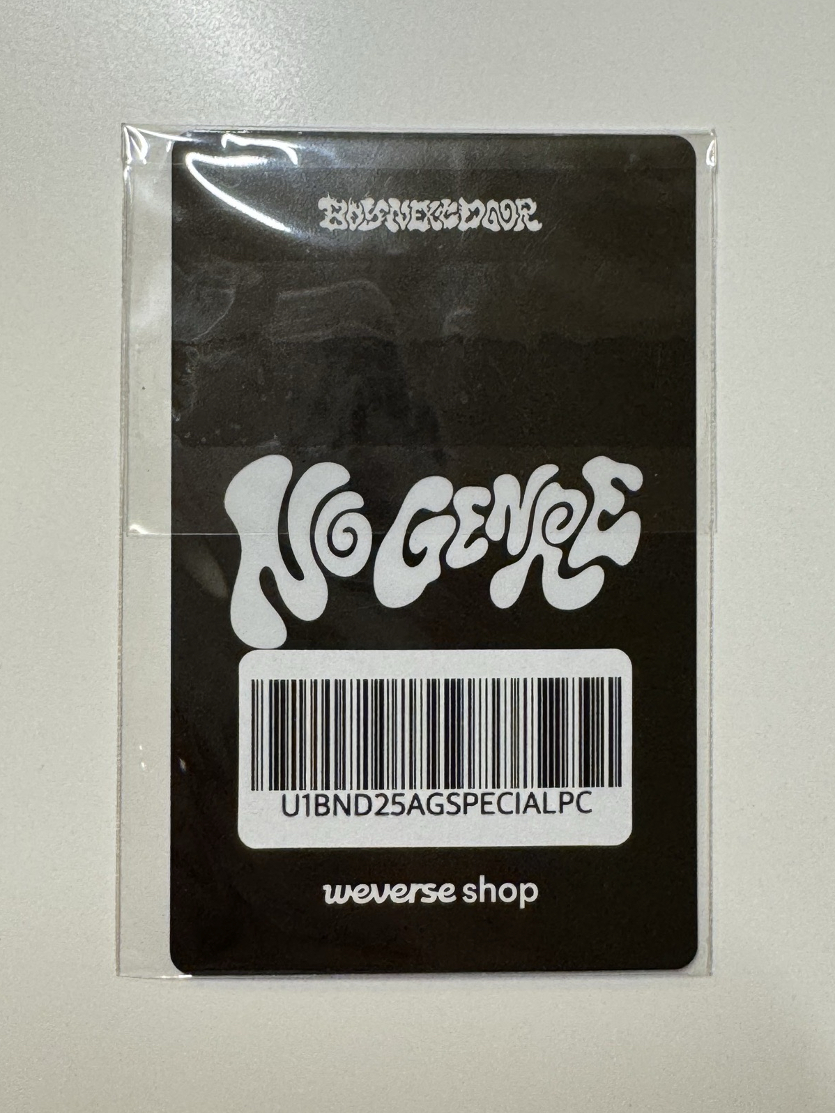 成淏 No Genre wvs 線下 簽售卡 