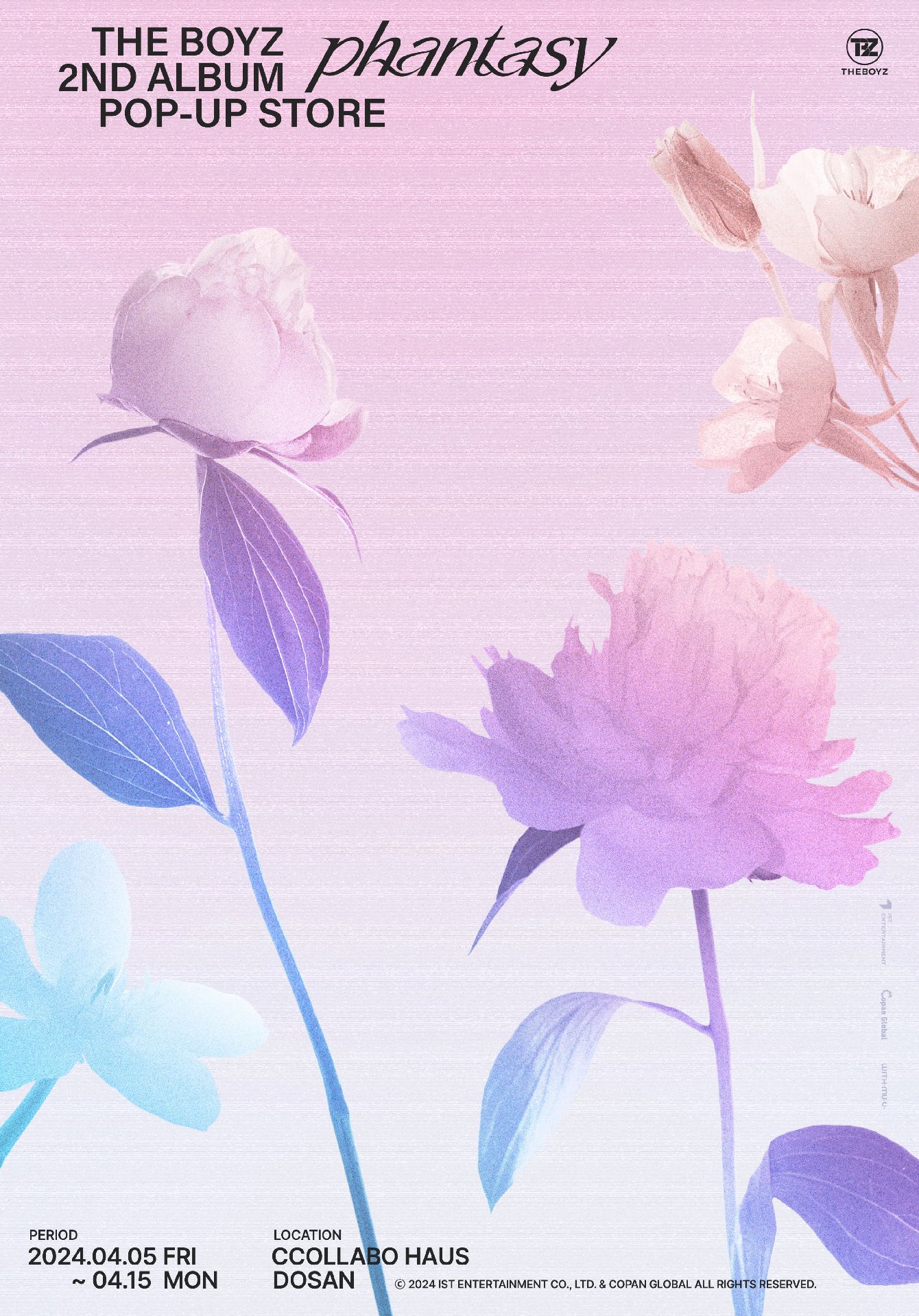 THE BOYZ善旴 phantasy快閃店 LD 滿額卡 周邊小卡 隨機卡