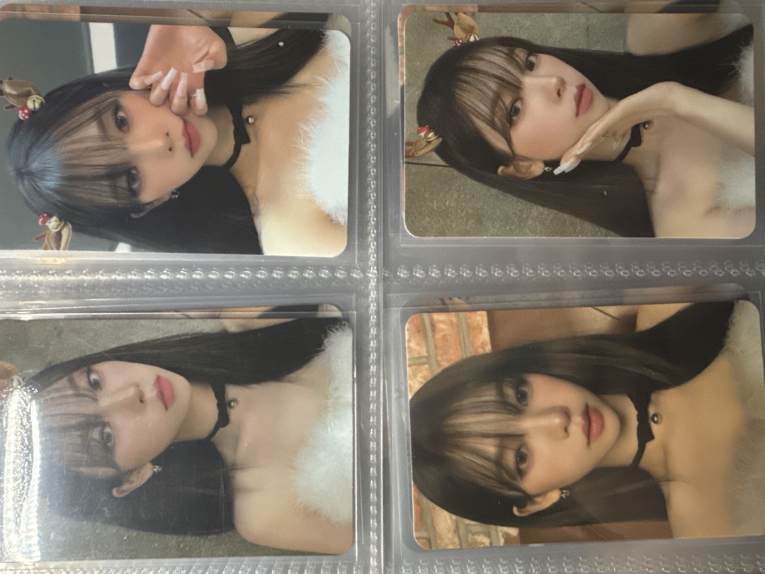 aespa Karina 22聖誕卡 套出