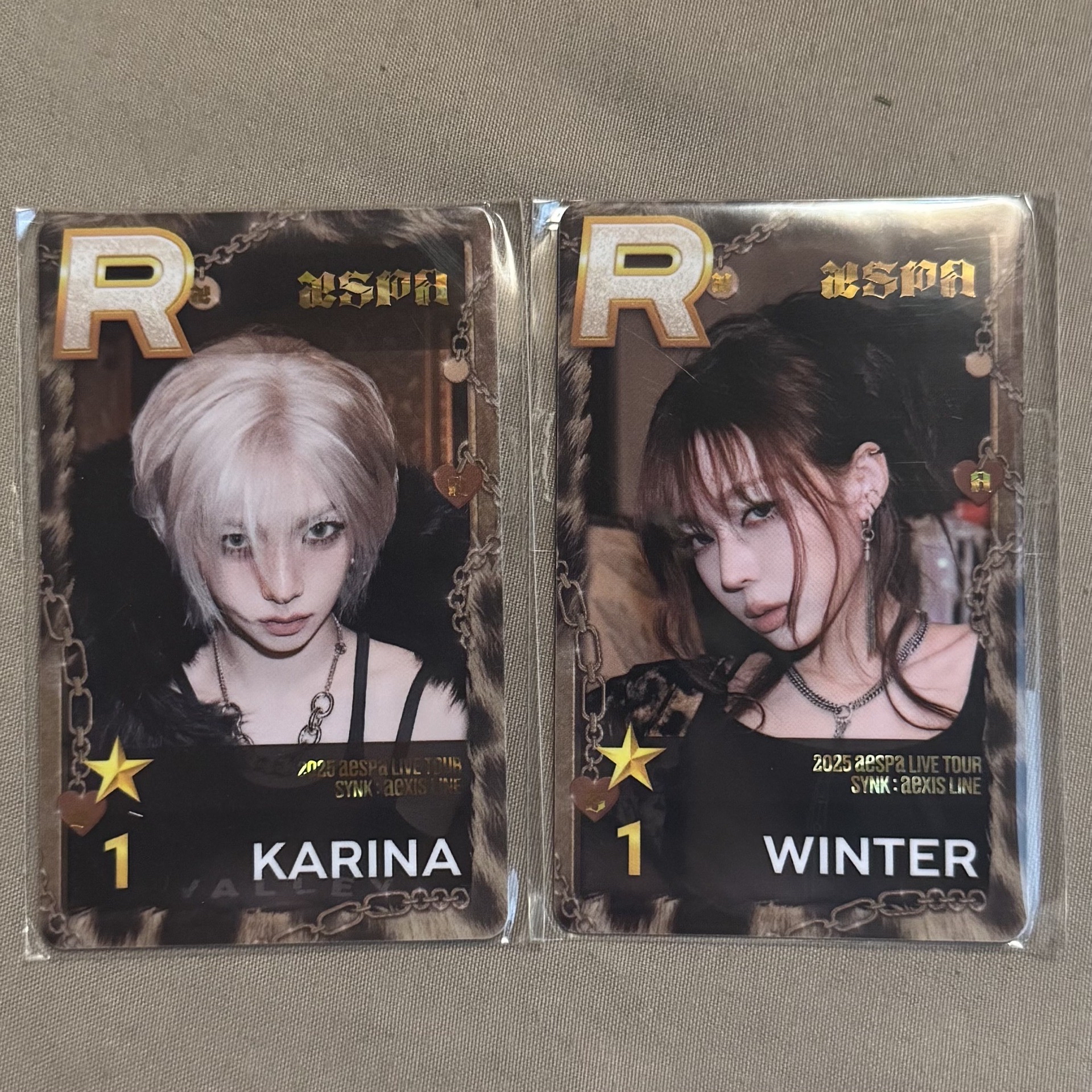 aespa dirty work 遊戲卡 karina winter