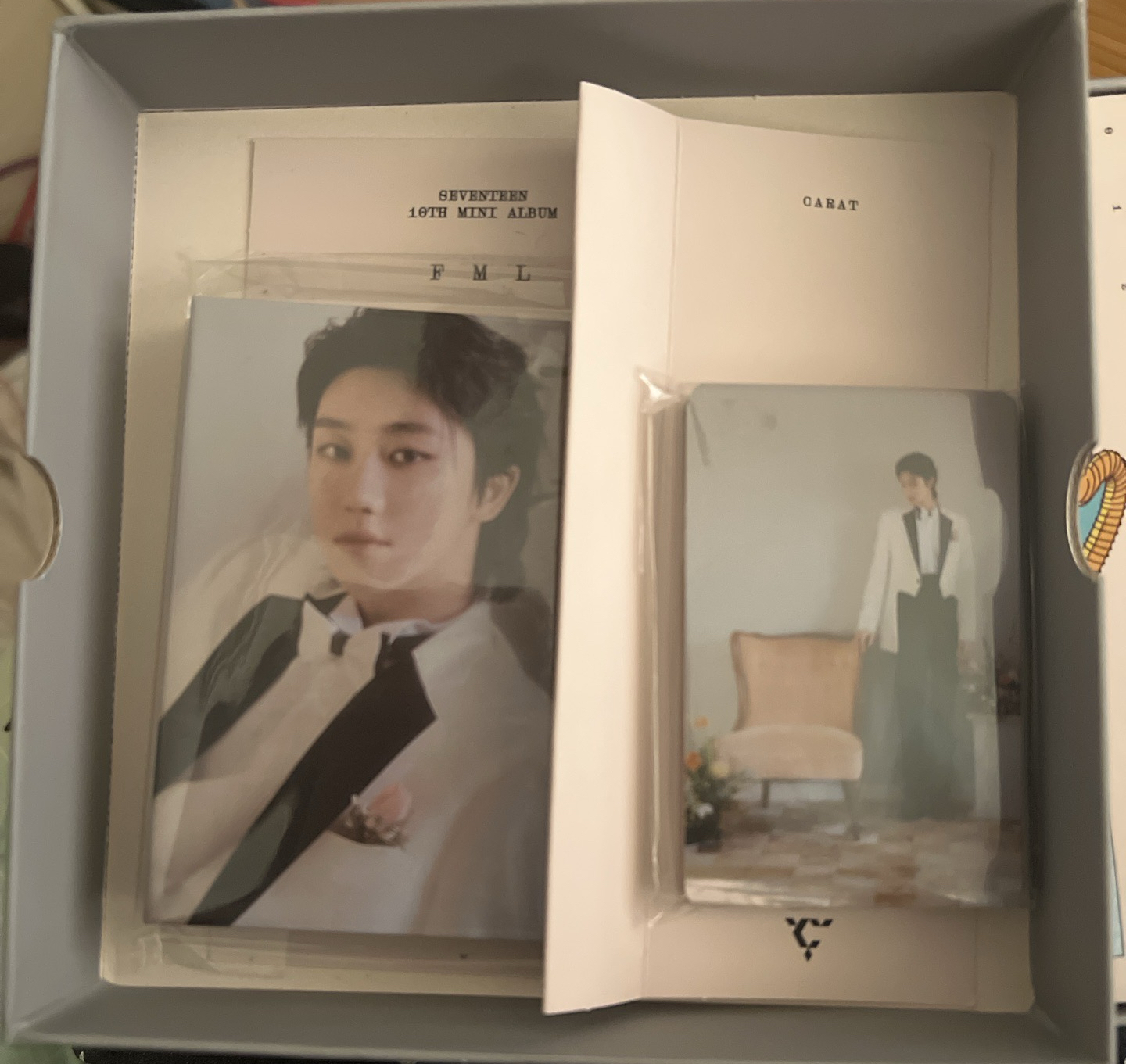 《八》SEVENTEEN  迷10 克拉盤空專