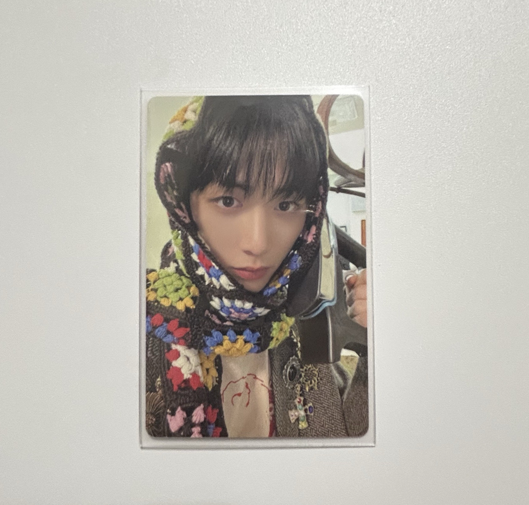 （需綁）WHO! 專輯卡 Crunch 專卡 4 ver.A 頭巾山