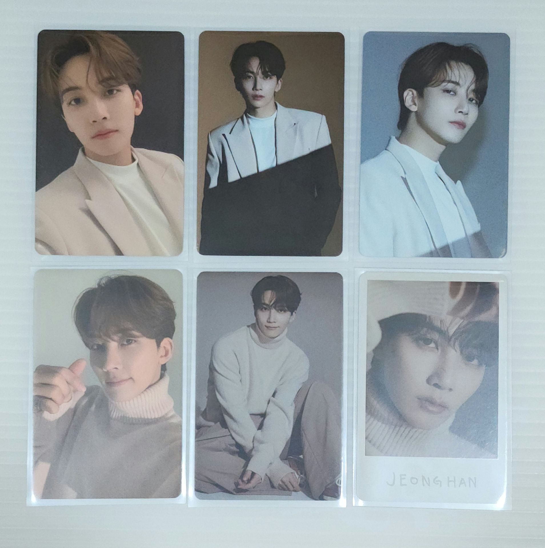SEVENTEEN JEONGHAN IN-COMPLETE 六張🩵