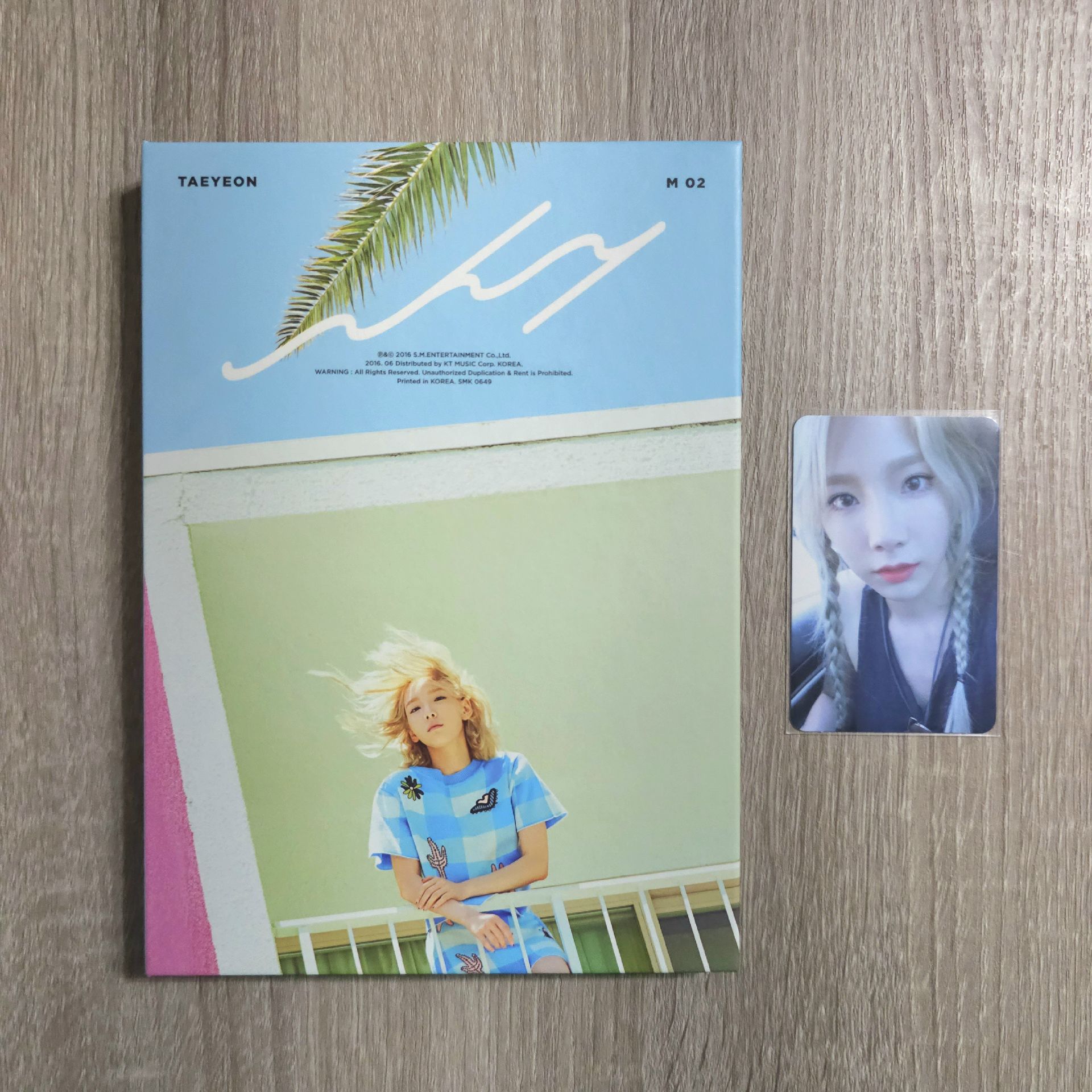 絕版 金標 太妍 Why 專輯 小卡