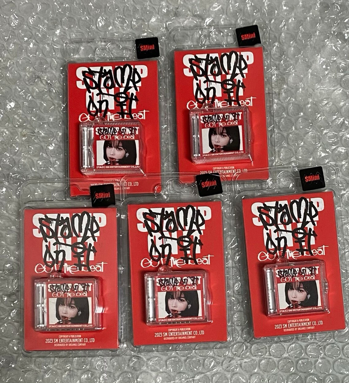 Got stamp on it smini 冬柚全新未拆單封