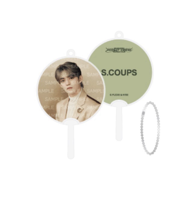 seventeen right here S.coups 小扇