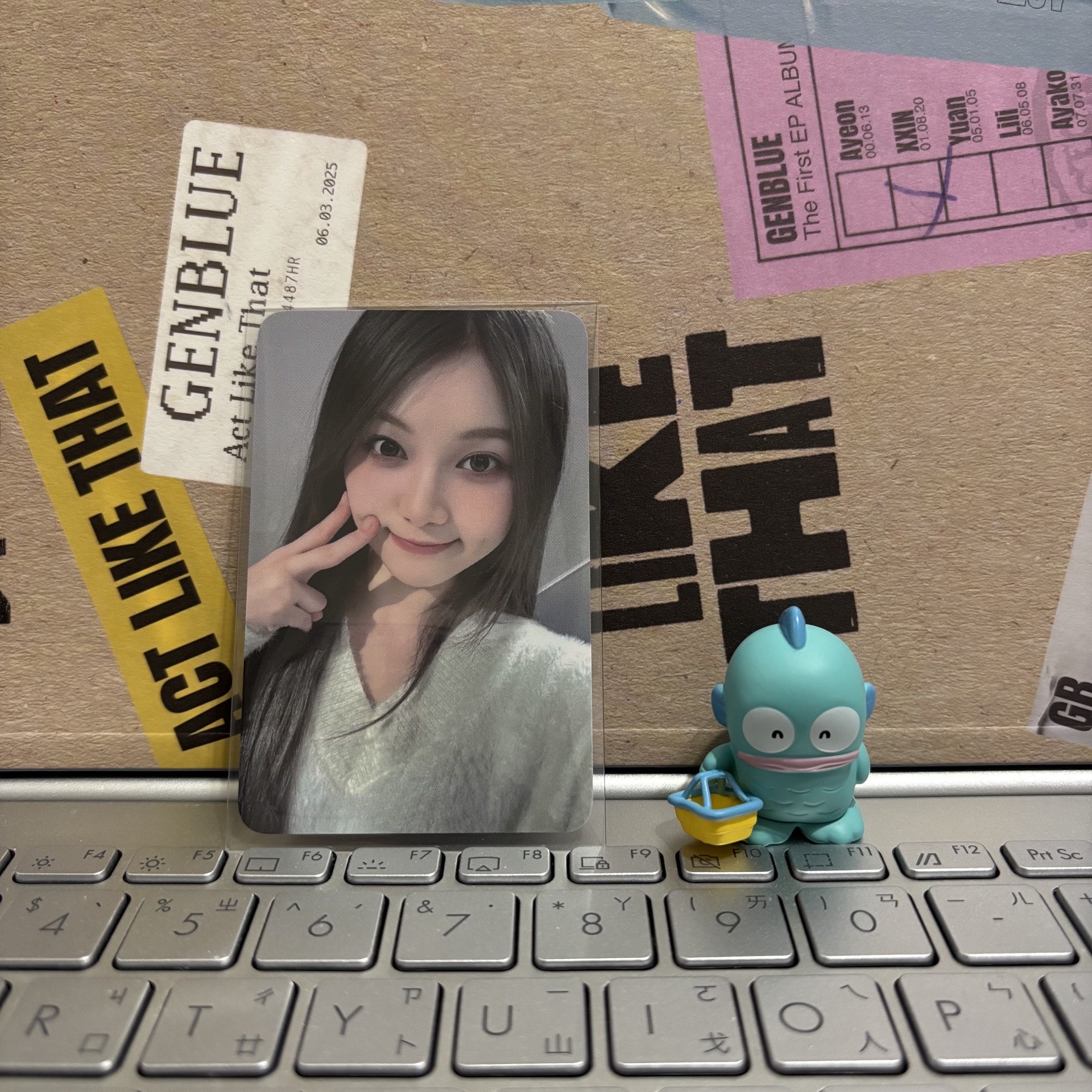 YUAN 媛媛 🐼｜1st EP Album - ACT LIKE THAT EL 特典卡 麻糬 ver.