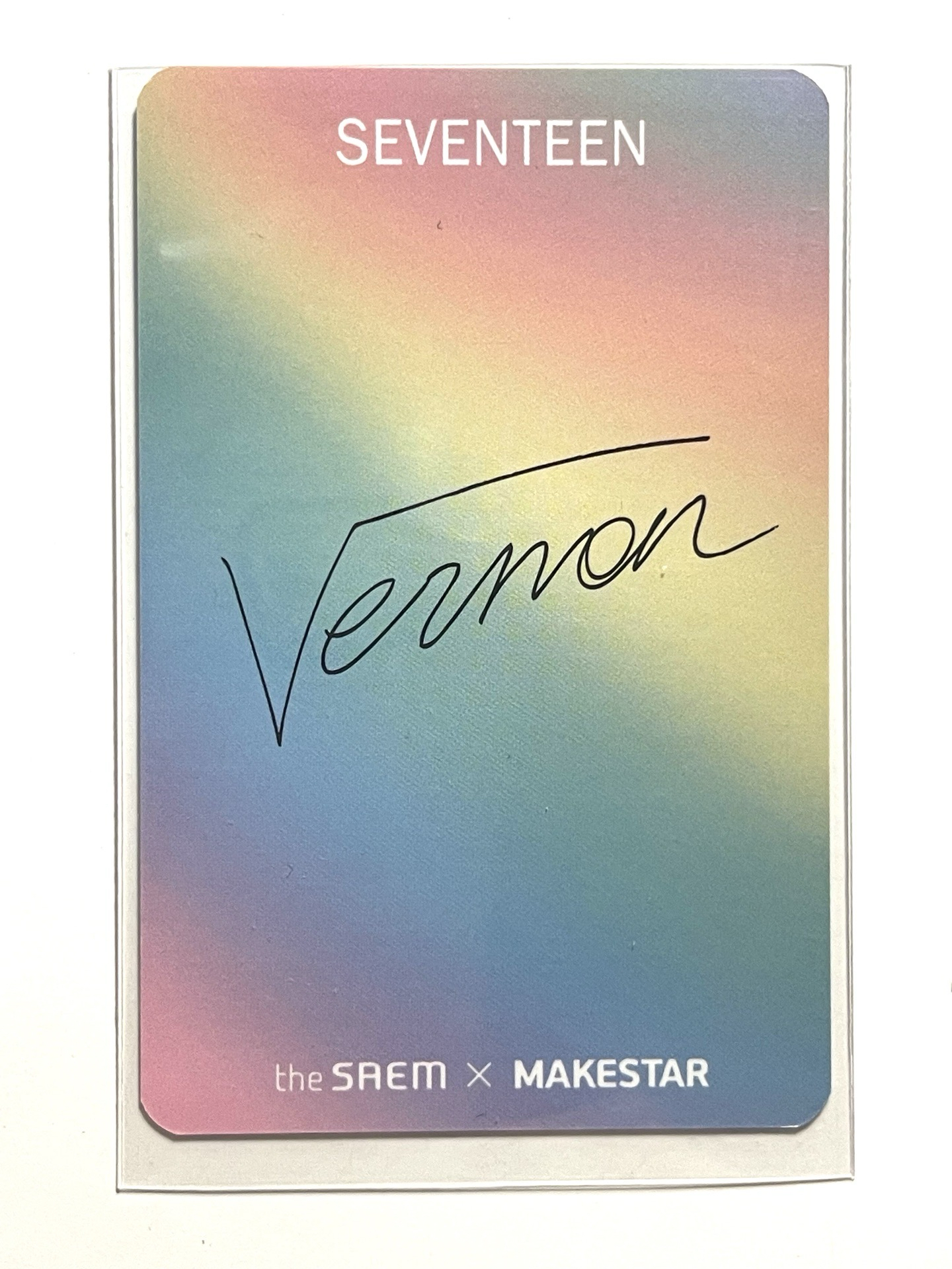 【VERNON】SAEM旅行套組代言卡+旅行套組 小卡不拆售