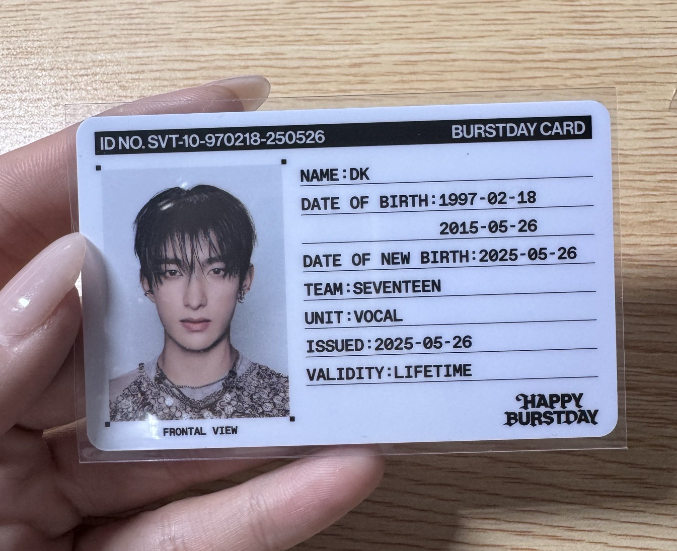 SVT 碩🍕正五ID卡