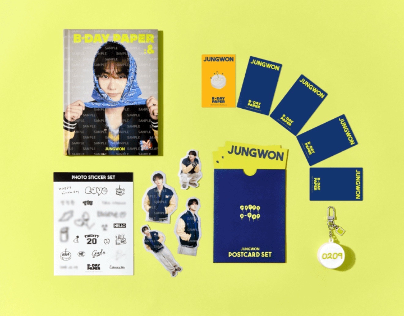 2024 生日禮盒（JUNGWON)（語音吊飾有損）