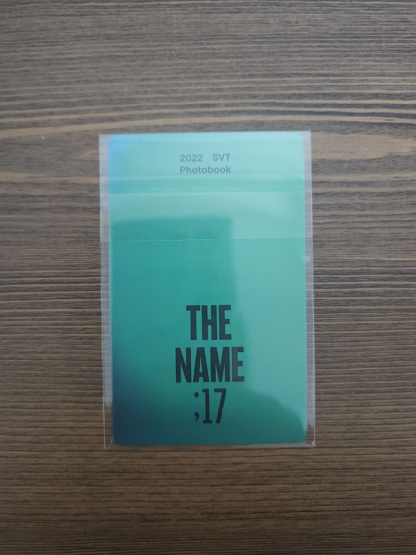 THE NAME 雜誌卡 黑ver. 榮