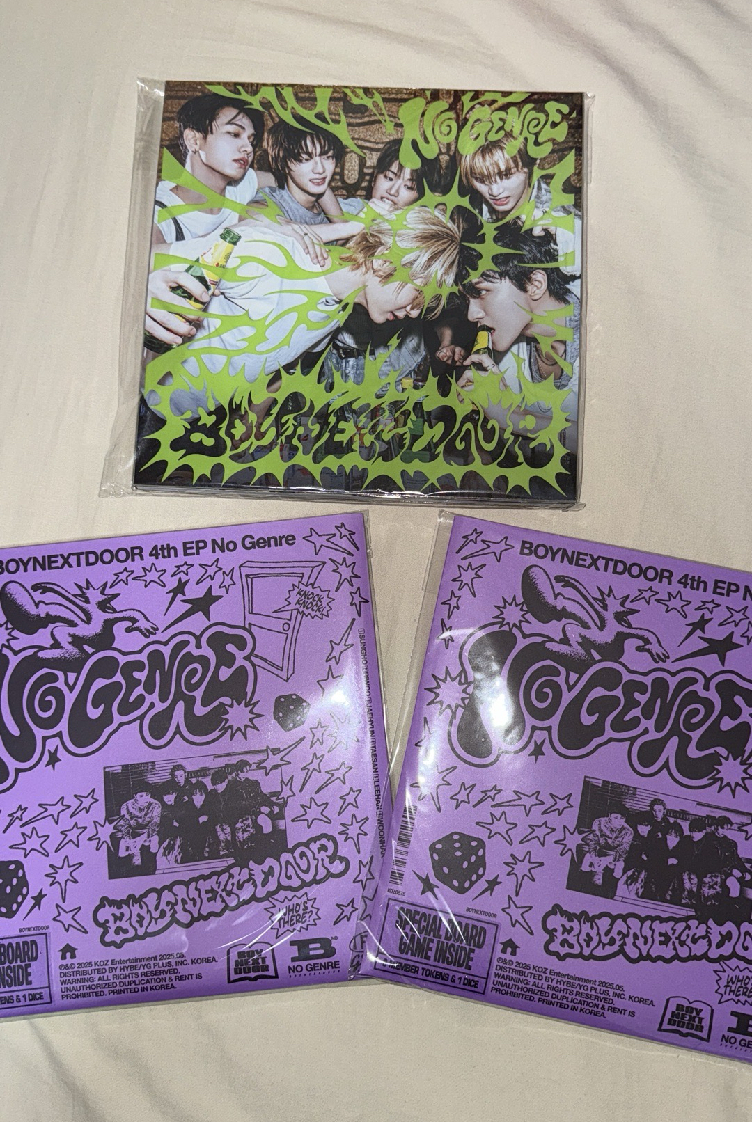 boynextdoor Nogenre 專輯 單封