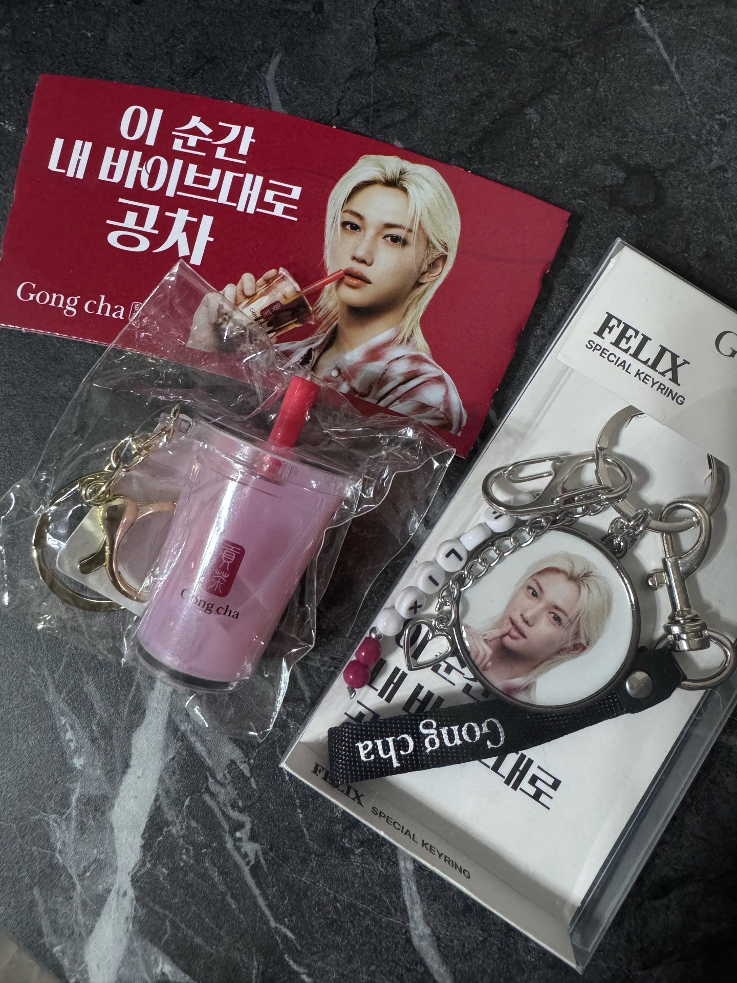 李龍馥 Felix 韓國貢茶聯名吊飾