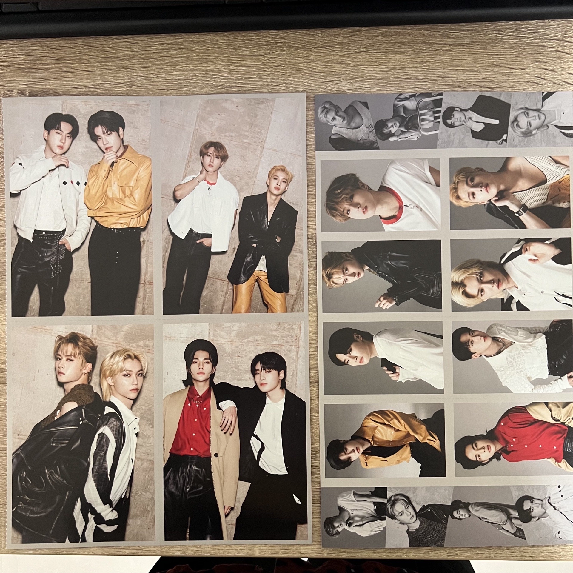 Stray kids 日本 anan 雜誌 附錄 雙面 小卡 雙人卡 2021/10