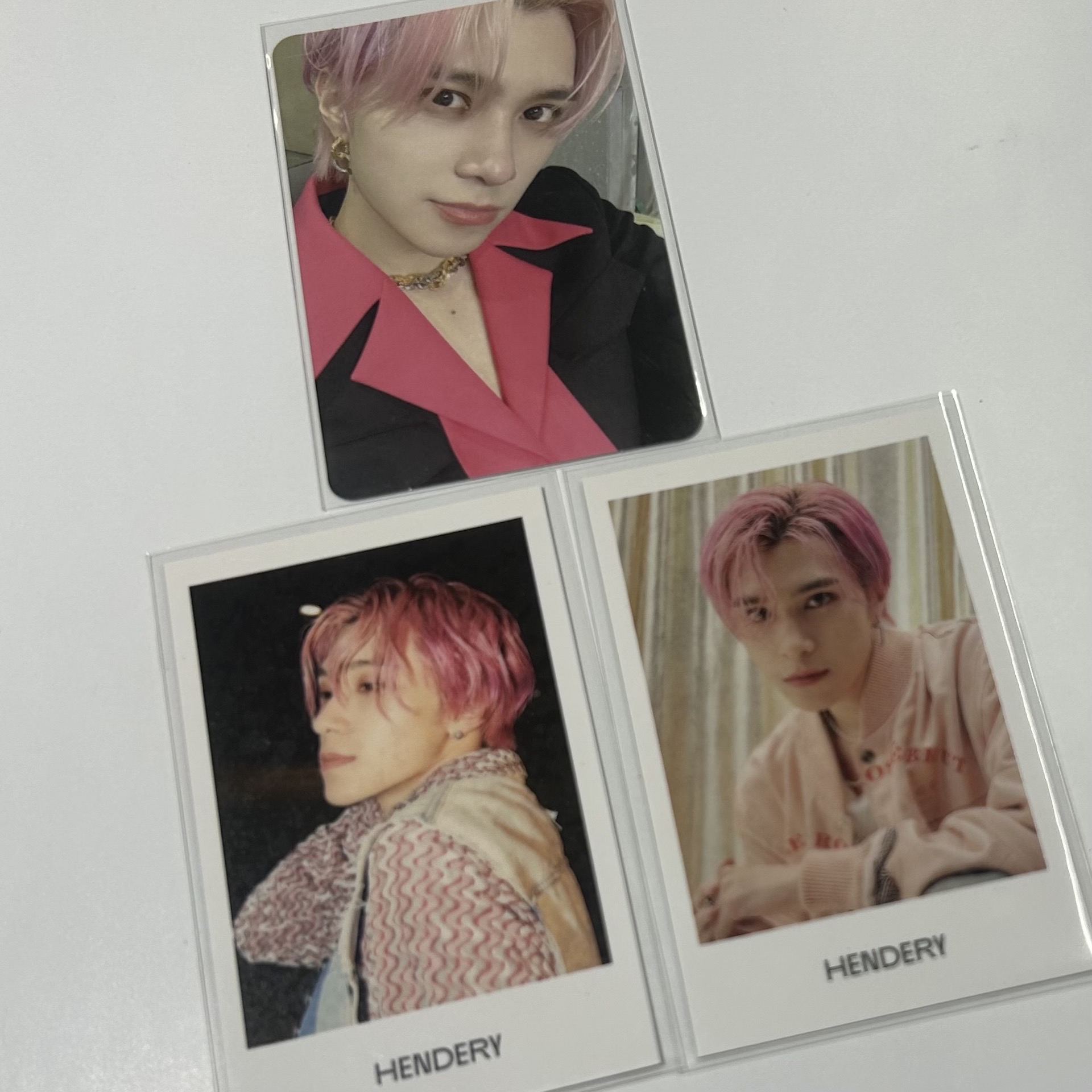 黃冠亨 NCT 2020 專輯卡/拍立得