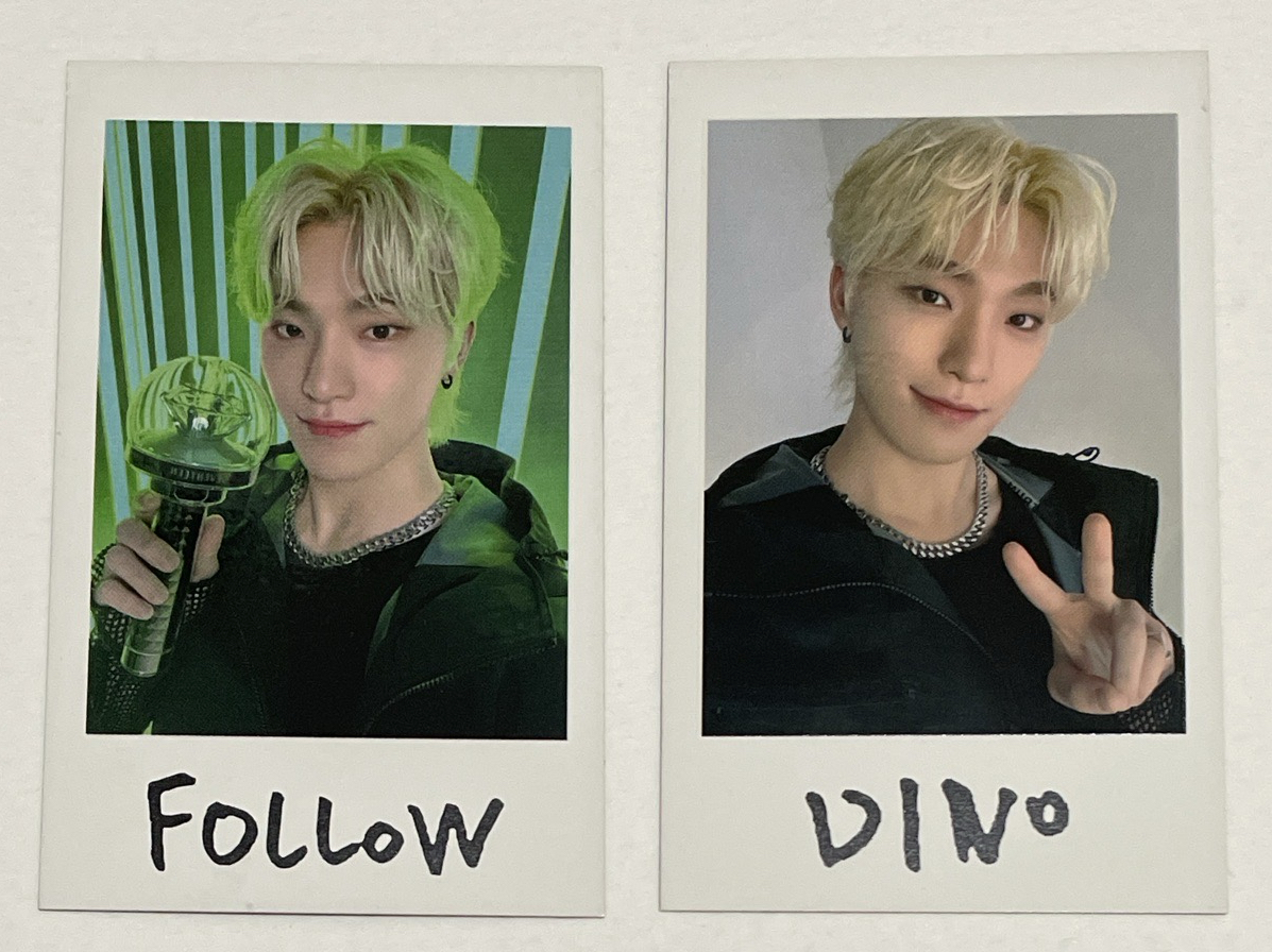 [ 🦖燦 ] Follow 演唱會 日巡 拍立得 貼紙 小卡組