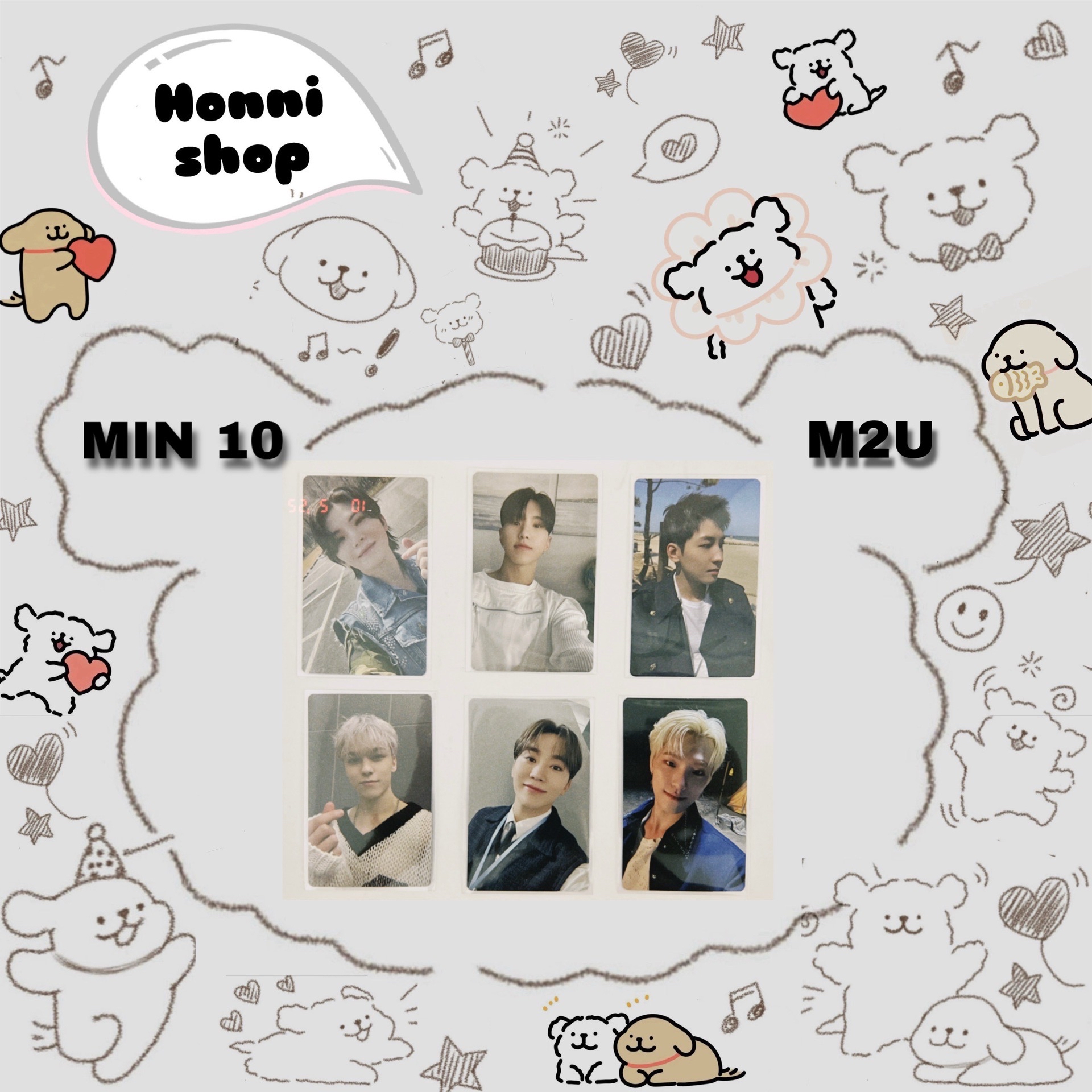 MINI10｜m2u｜幸運卡 Lucky draw