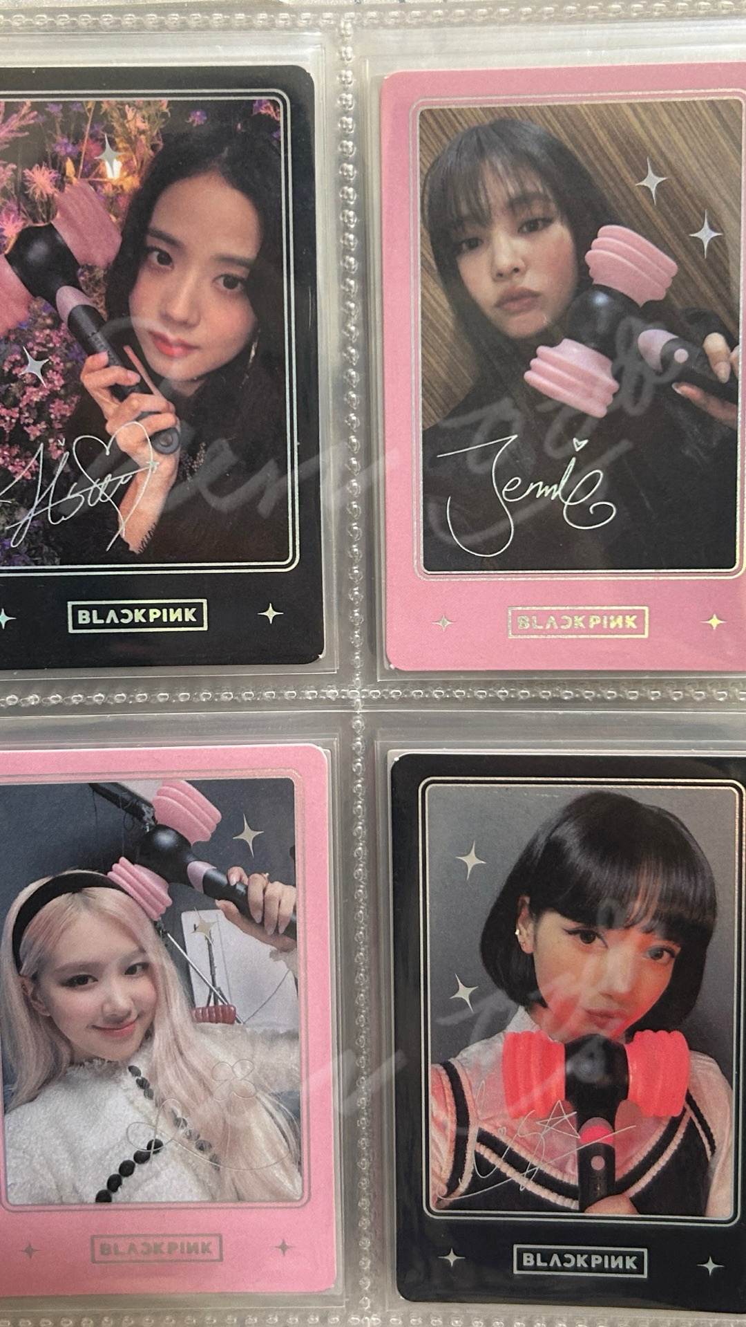 BLACKPINK二代手燈卡一套