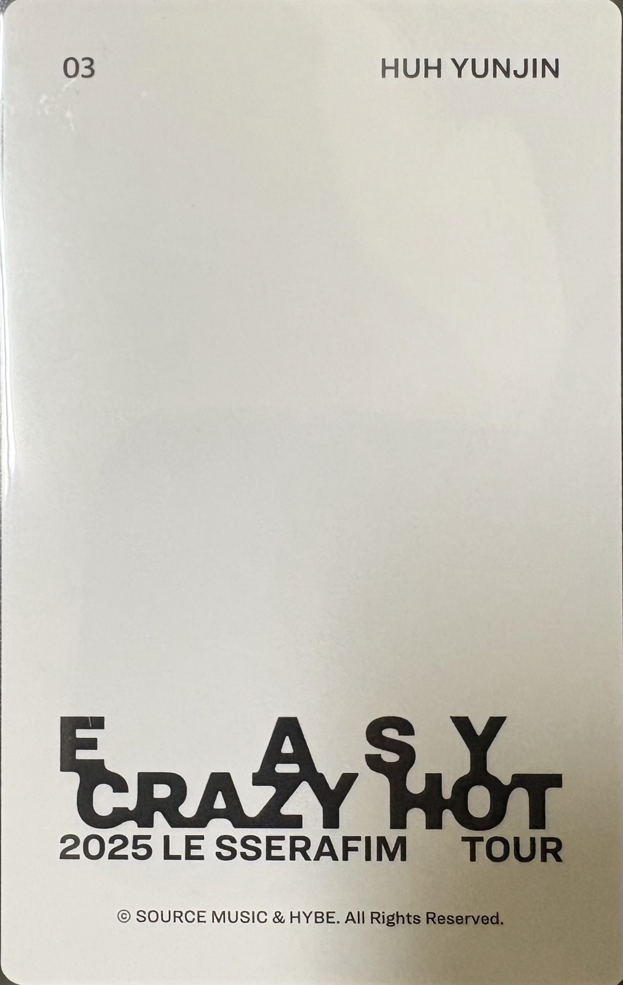 LSF 2025世巡 隨機卡 03 許允真