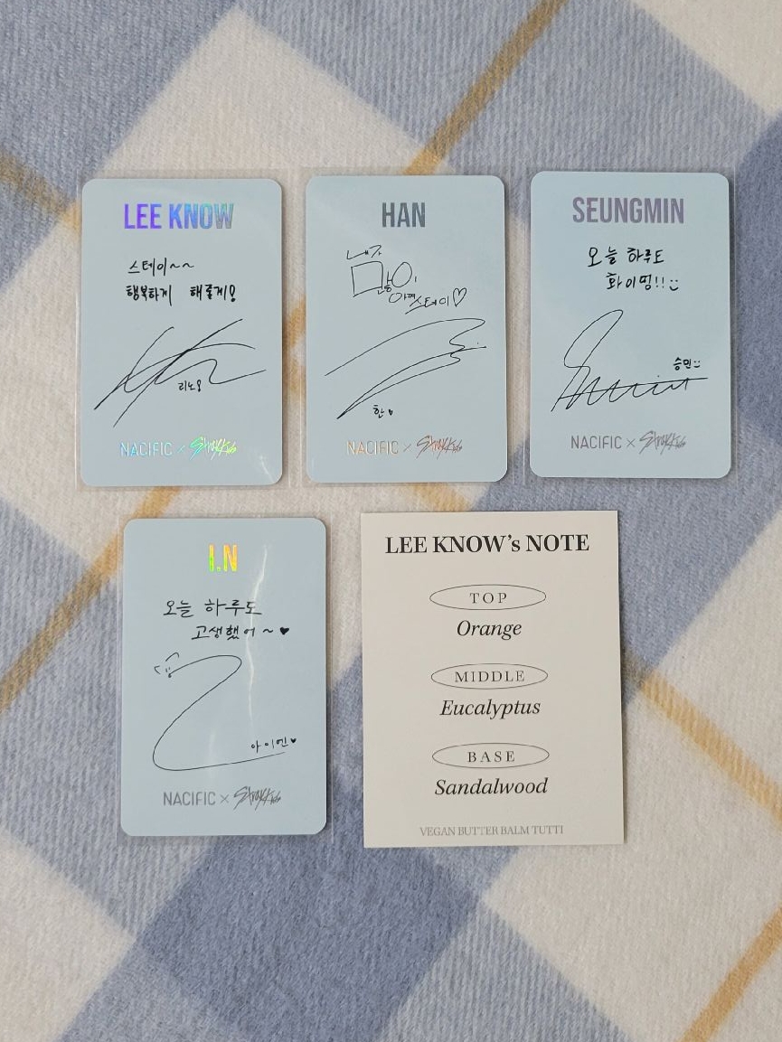 Stray Kids                         NACIFIC代言11.0