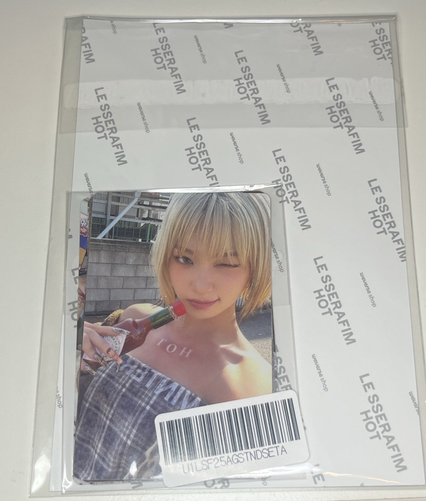 LS HOT wvs 特典卡 PB預售特典 小卡明信片 未拆