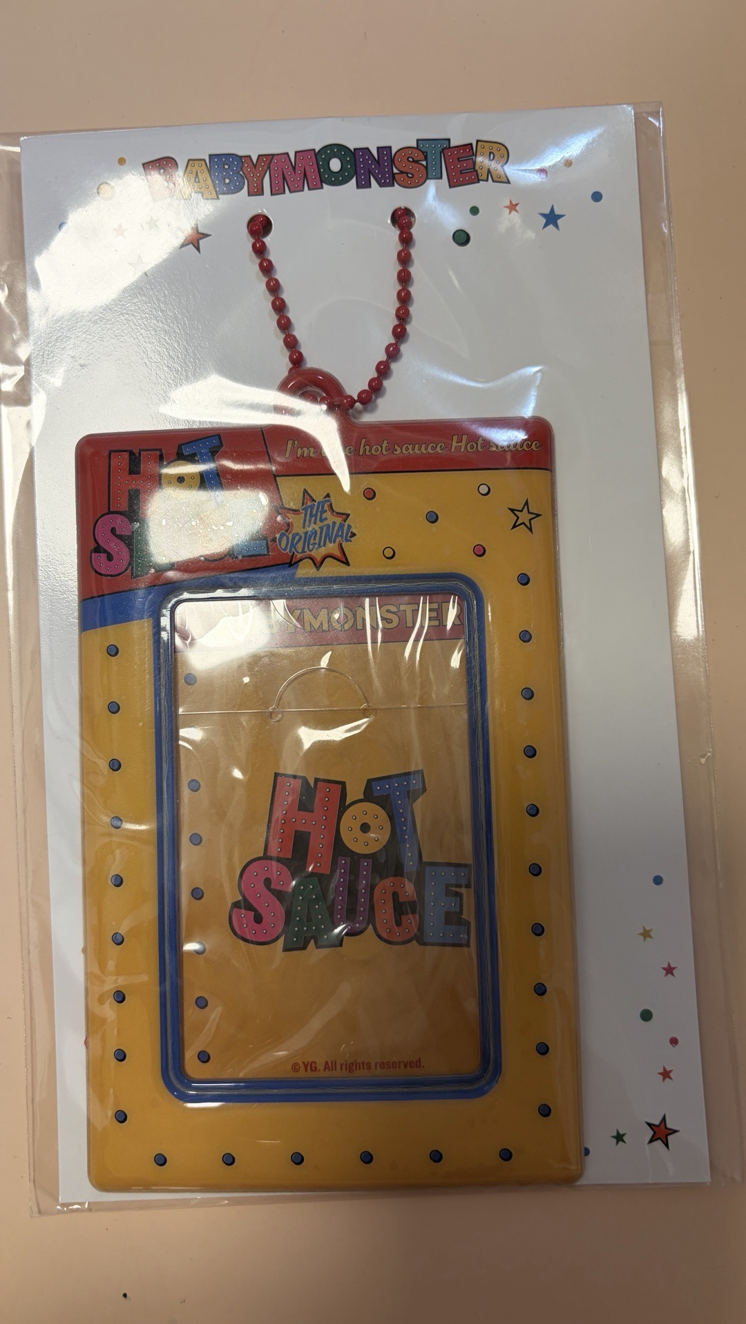 寶怪 辣醬的hot sauce 韓國卡套💕