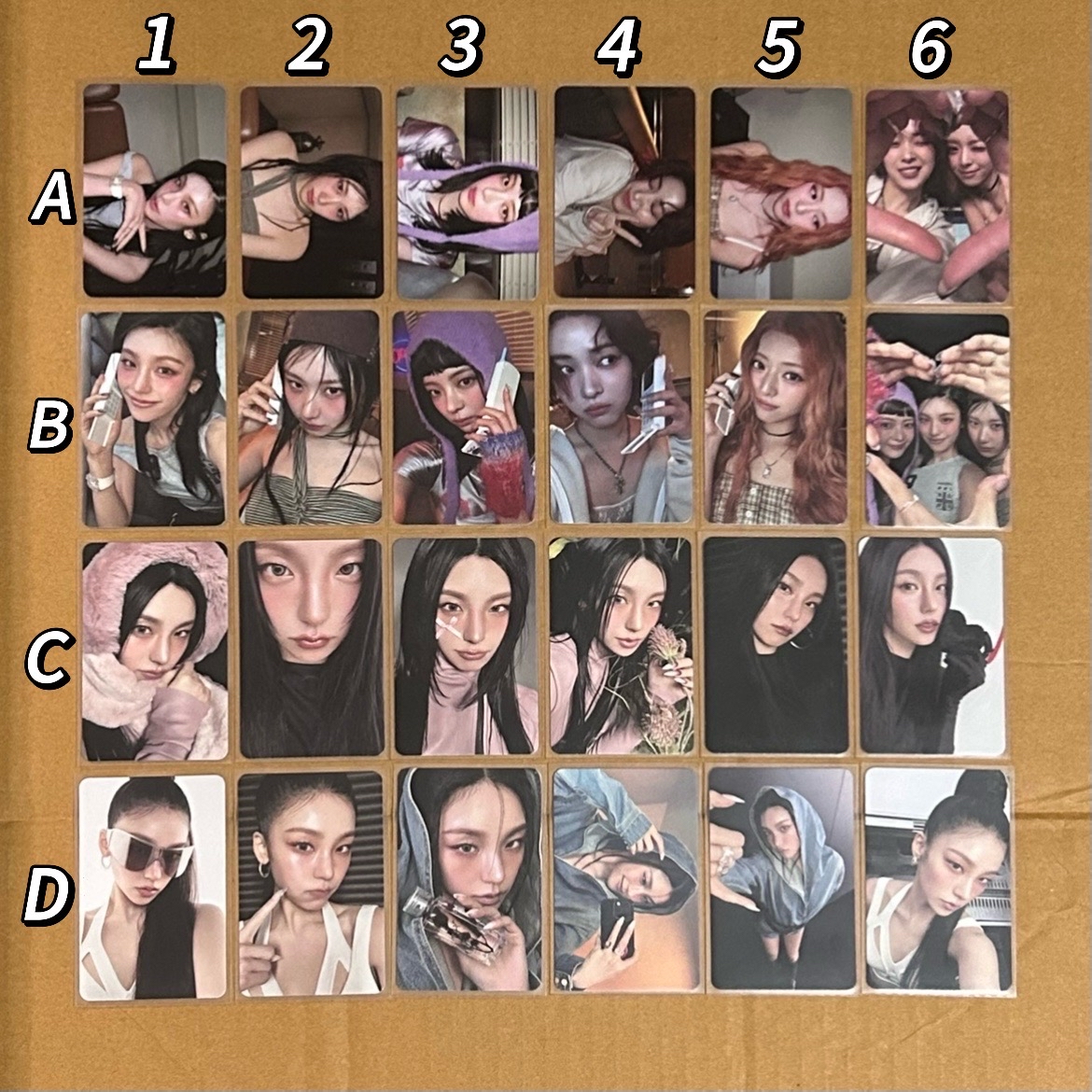 ITZY Girls Will Be Girls GWBG 小卡 專卡 YEJI Air 小卡 專卡