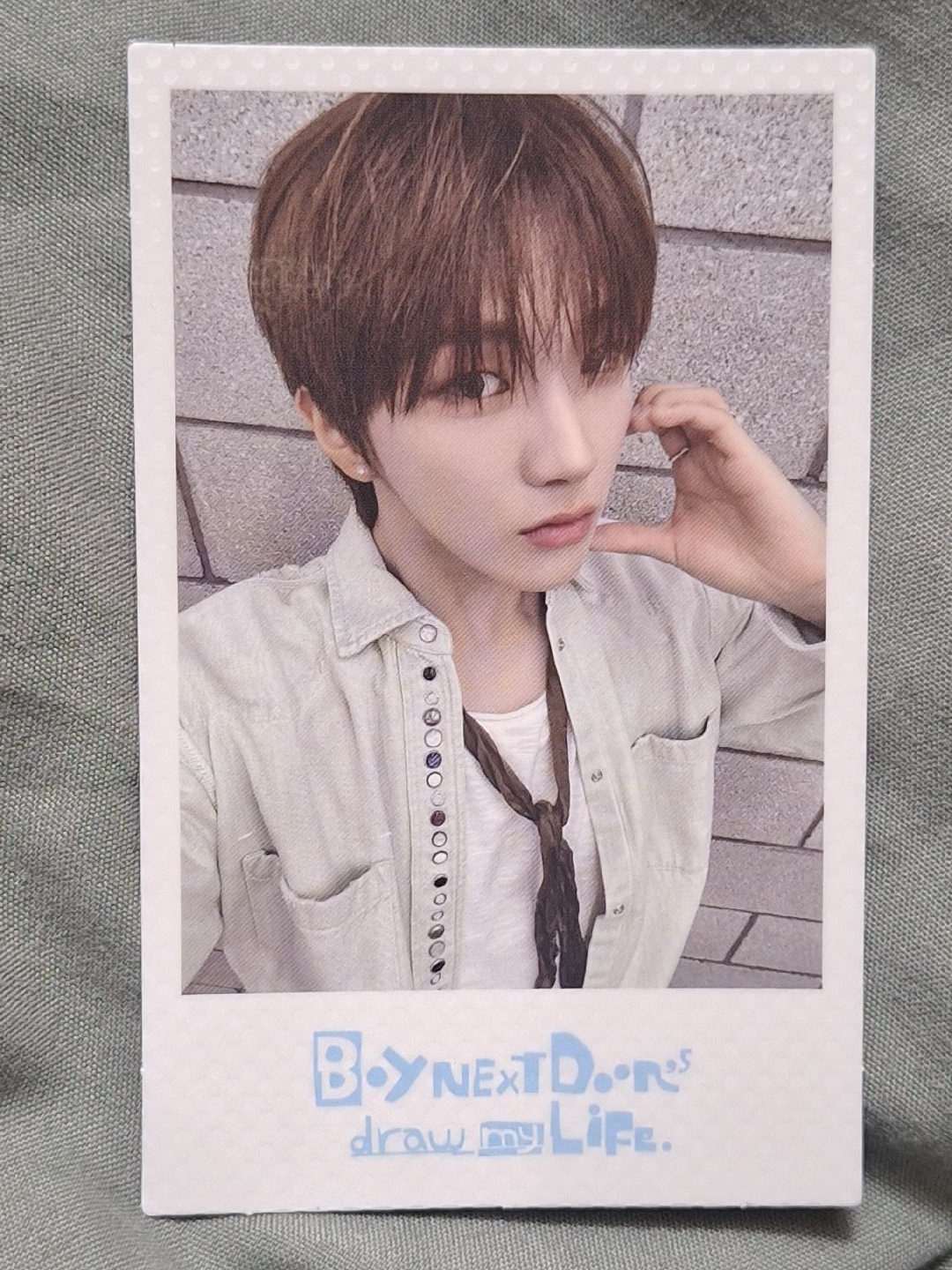 回憶錄vol.1週邊卡 WOONHAK 金雲鶴