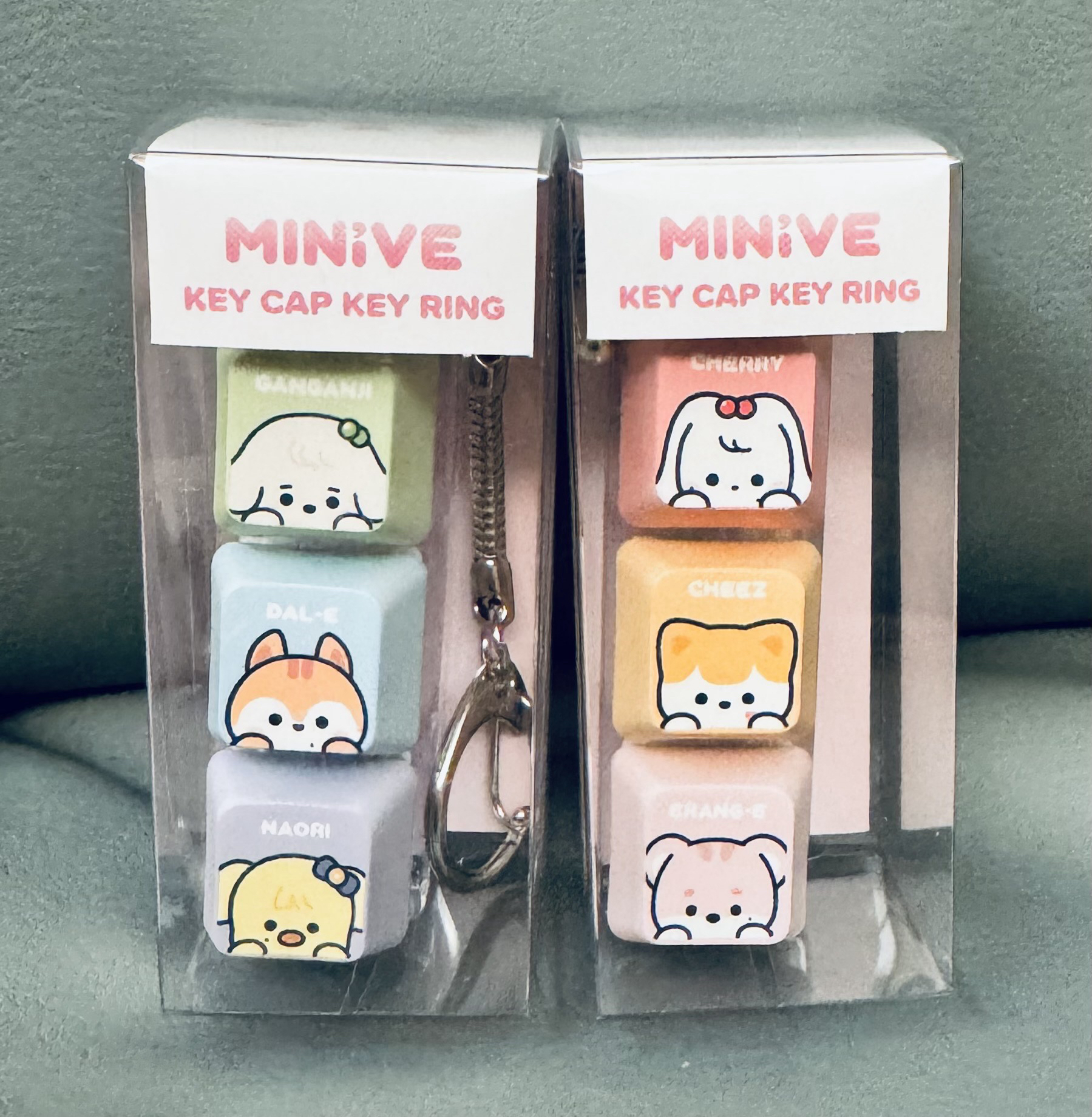 SHOW WHAT I AM 鑰匙圈吊飾 MINIVE按鍵鑰匙圈 帽鍵