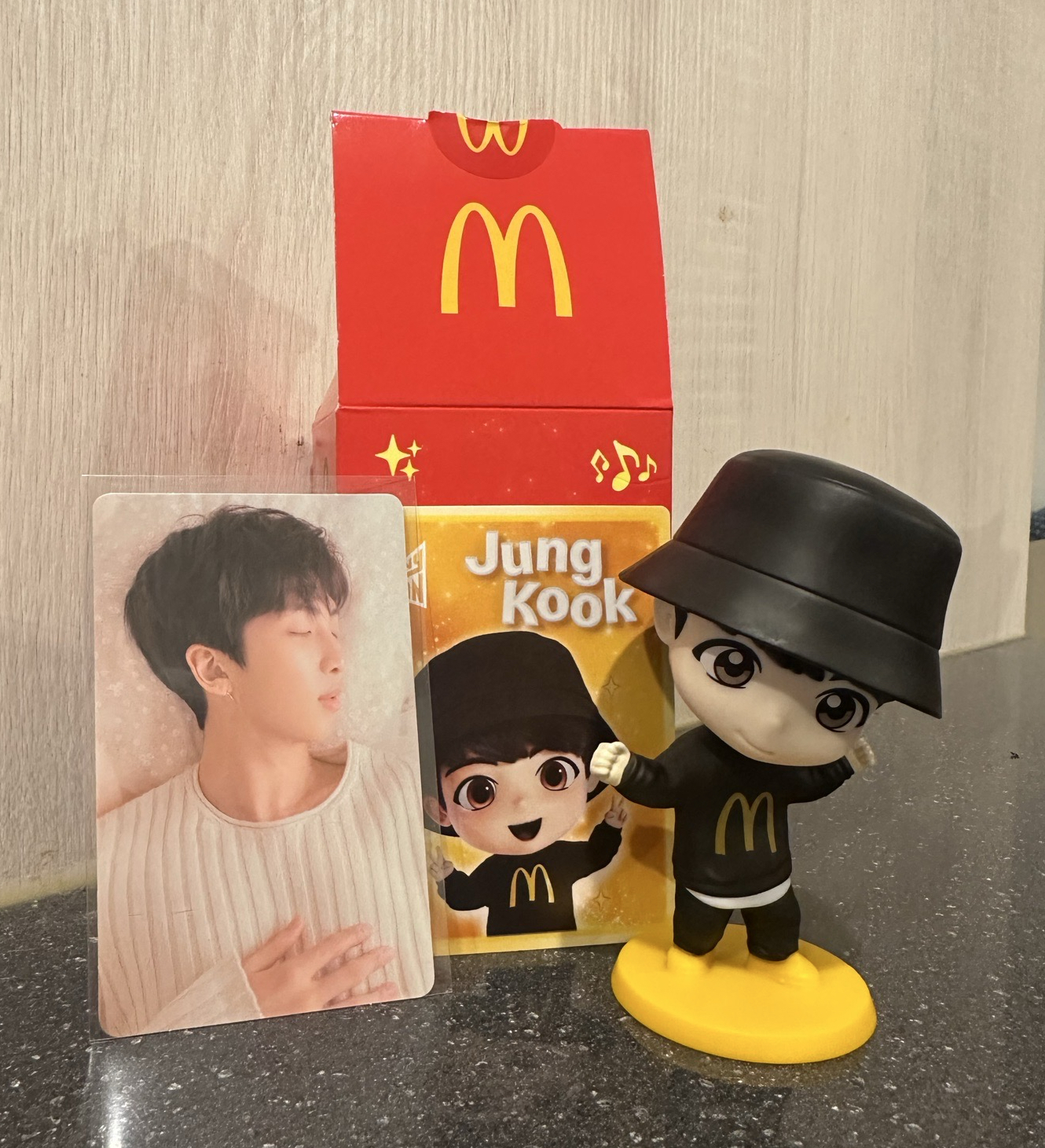 BTS 麥當勞聯名TinyTan公仔 JK