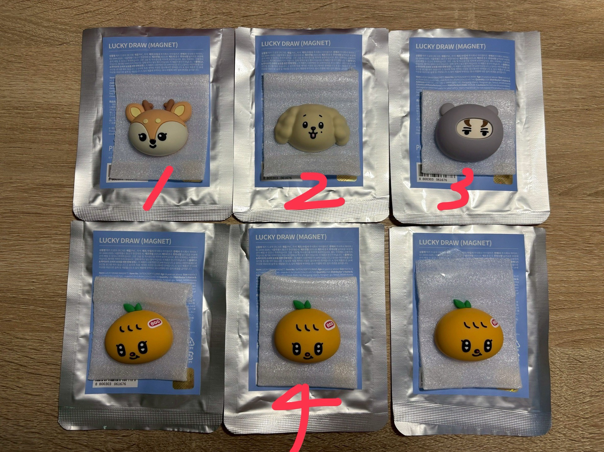 週邊5 Miniteen磁鐵