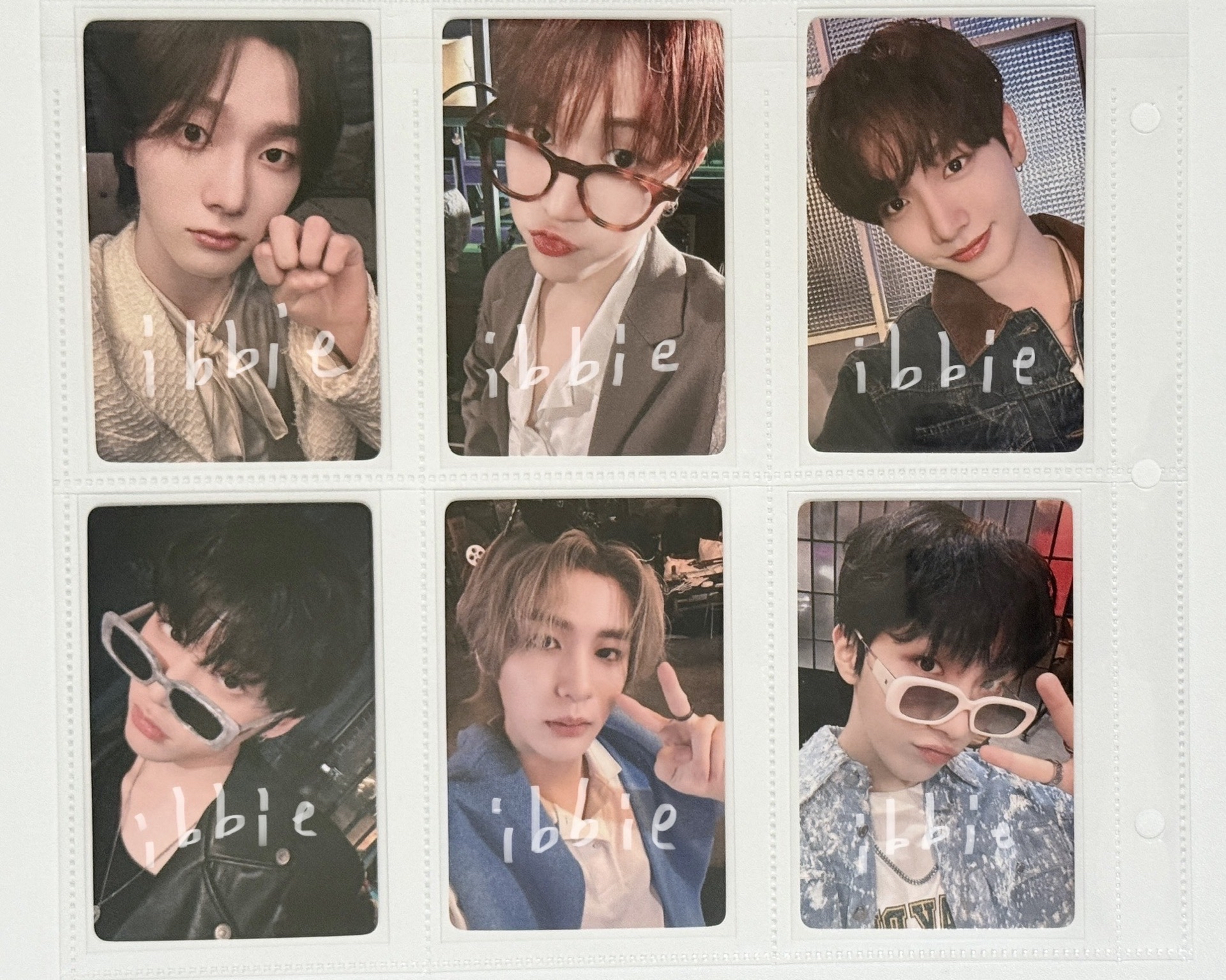 BOYNEXTDOOR BND 19.99 一直娛yzy3.0 手繪卡背 一套6張 (非廠卡有下單證明）