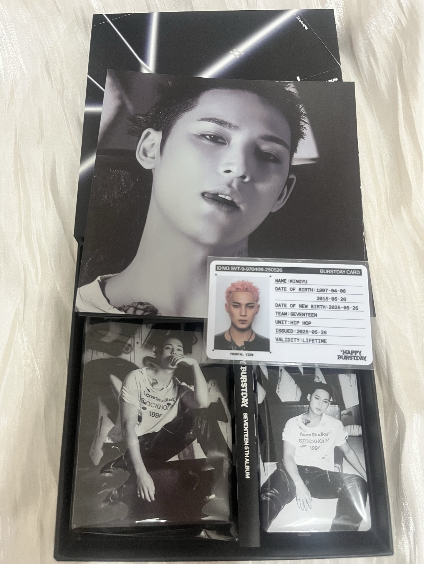 seventeen 正五 奎克拉盤空專+奎ID