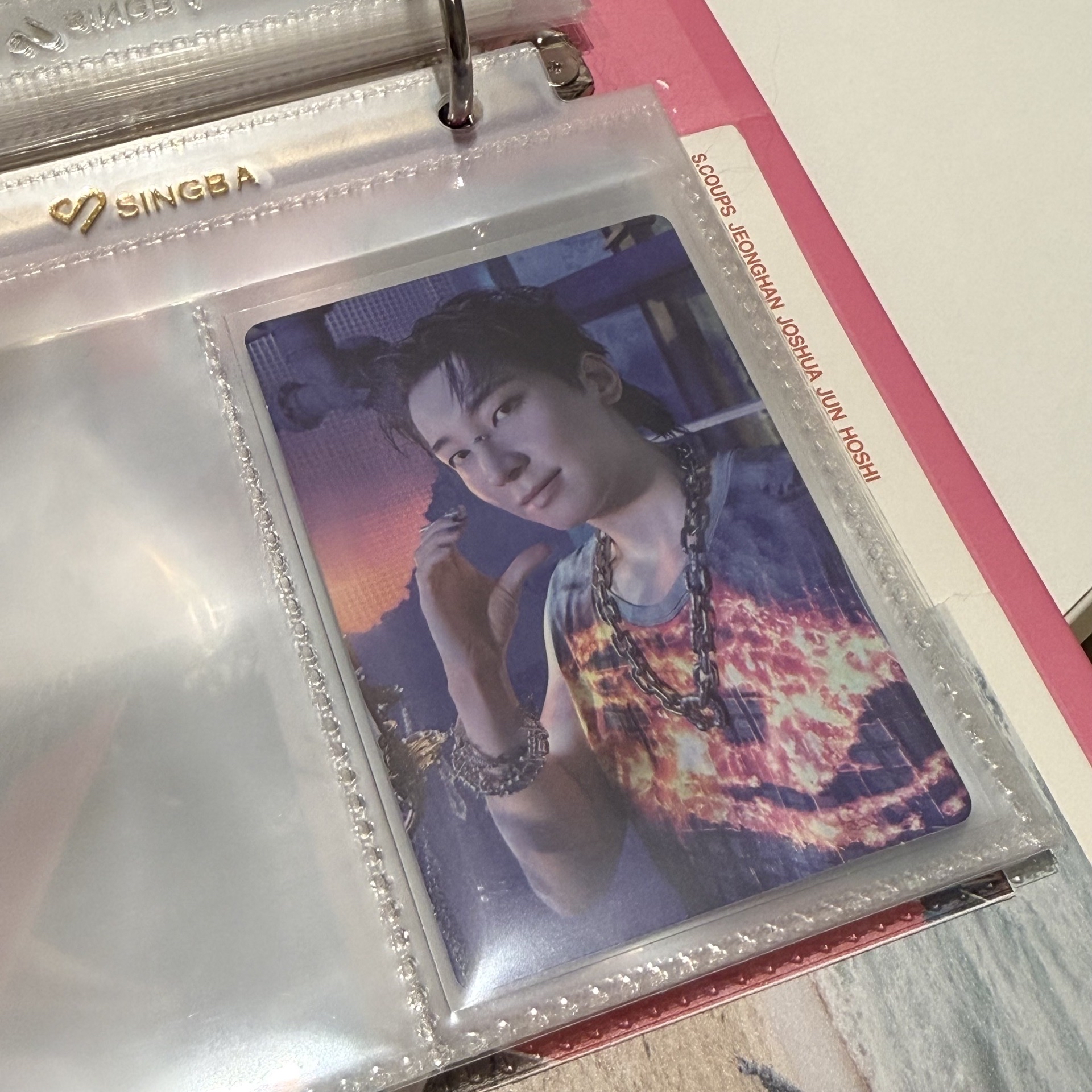 全圓佑  白色NEW BURSTDAY 專卡