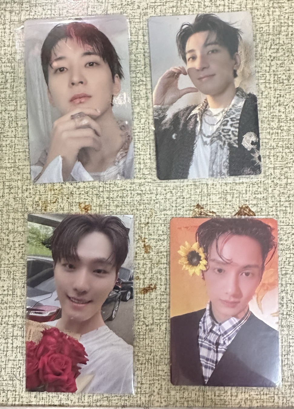 全圓佑wonwoo 特典卡/李燦Dino 場限卡/文俊輝Jun 專卡