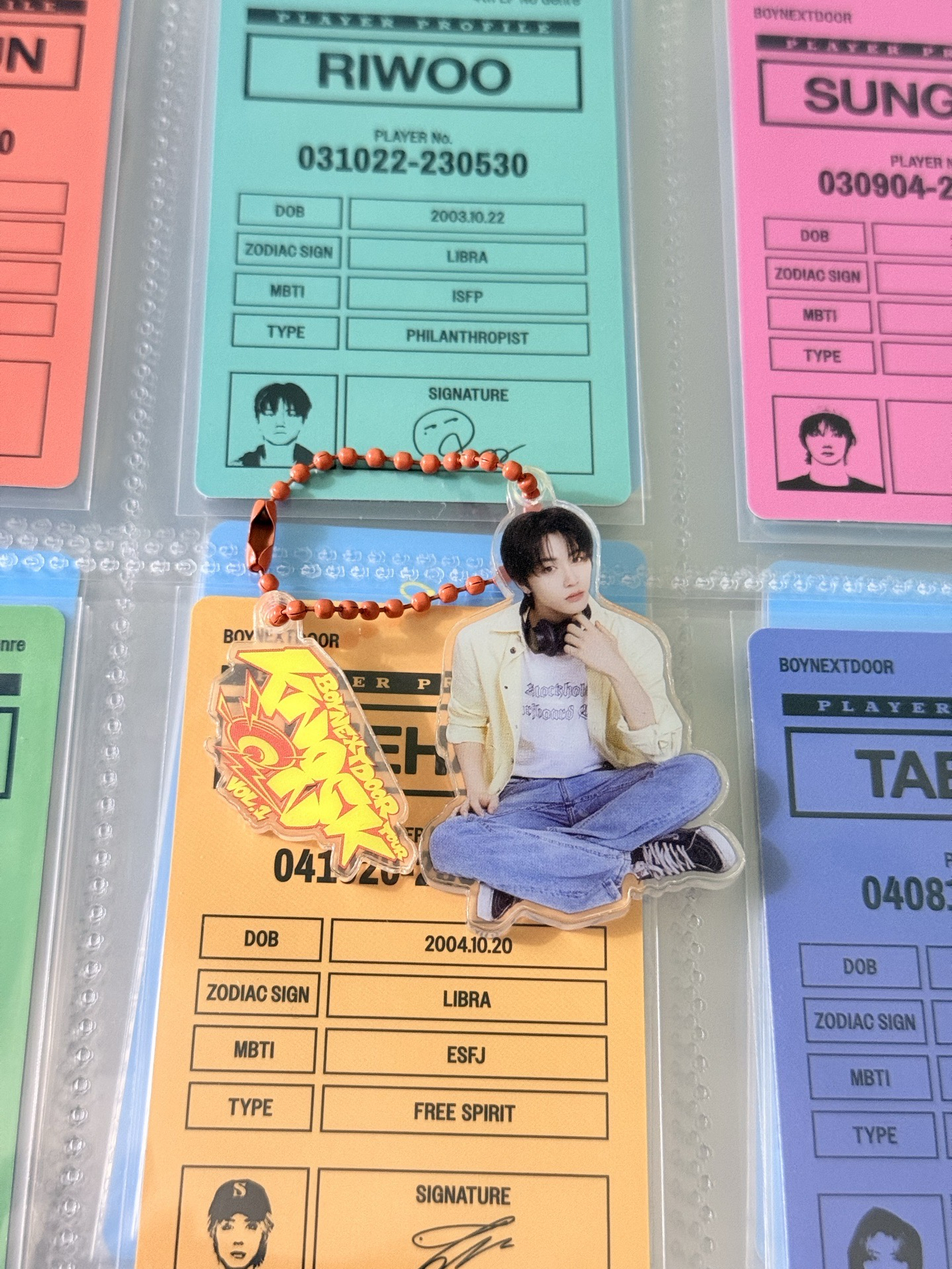 Knock On 巡迴 鑰匙圈吊飾 仁川場周 4台灣購入