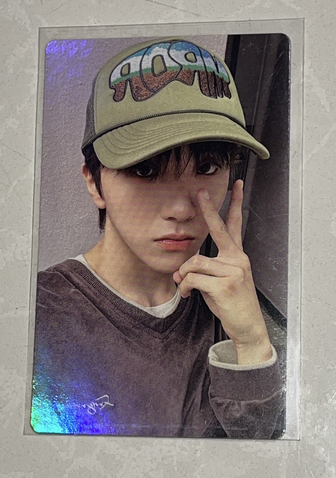 WHY.. wvs 特典卡 Letter ver. 特典 雲鶴