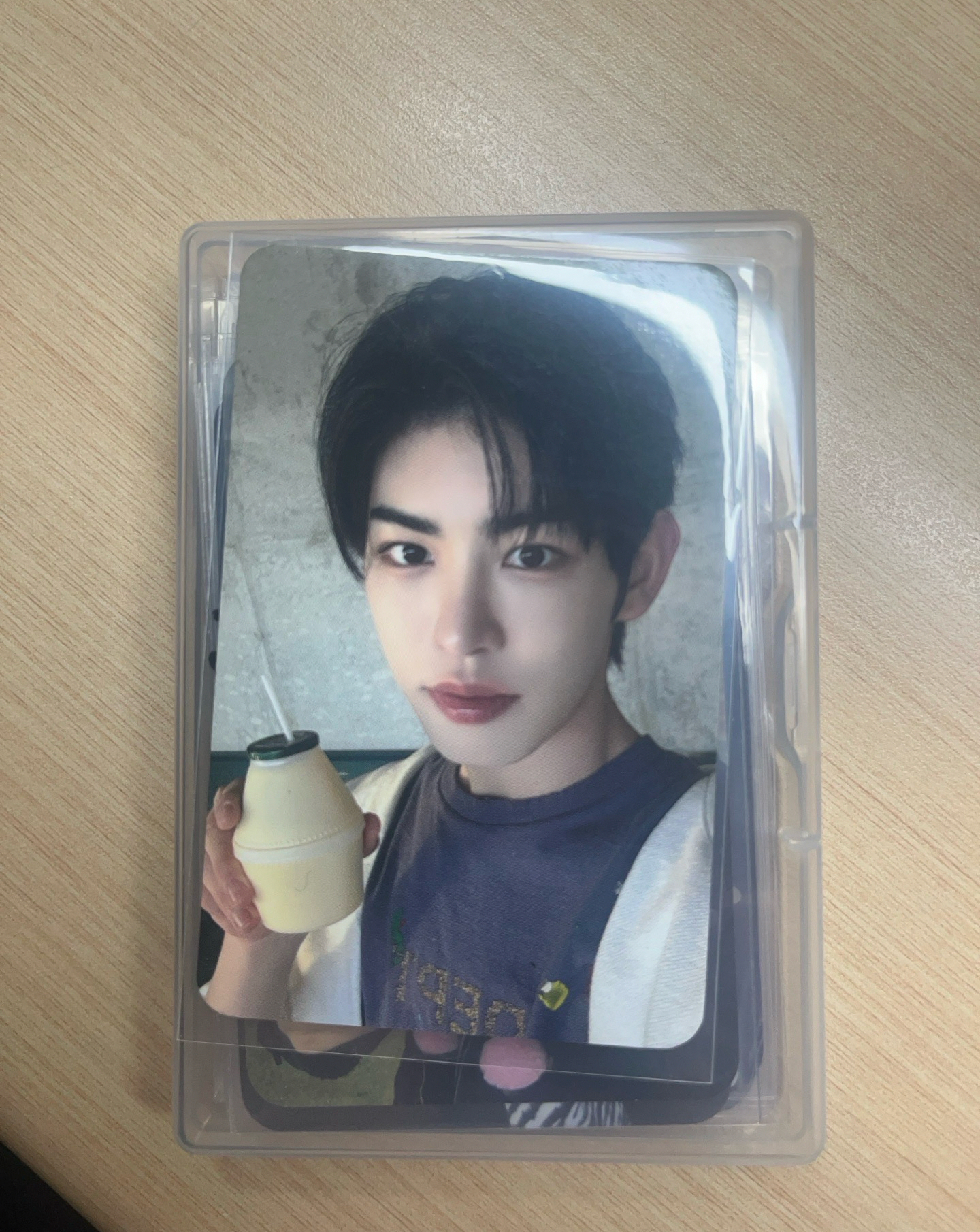 kickflip崔旻帝香蕉牛奶特典卡