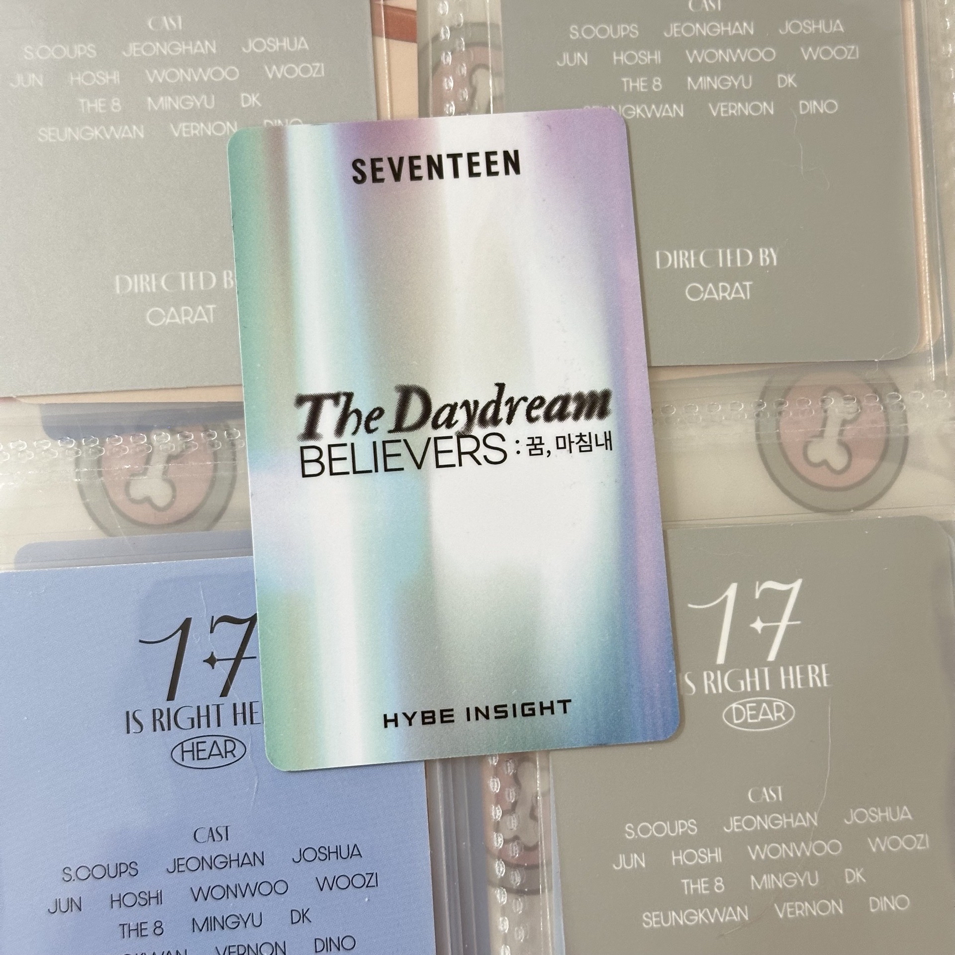 The Daydream BELIVERS入場卡 Woozi