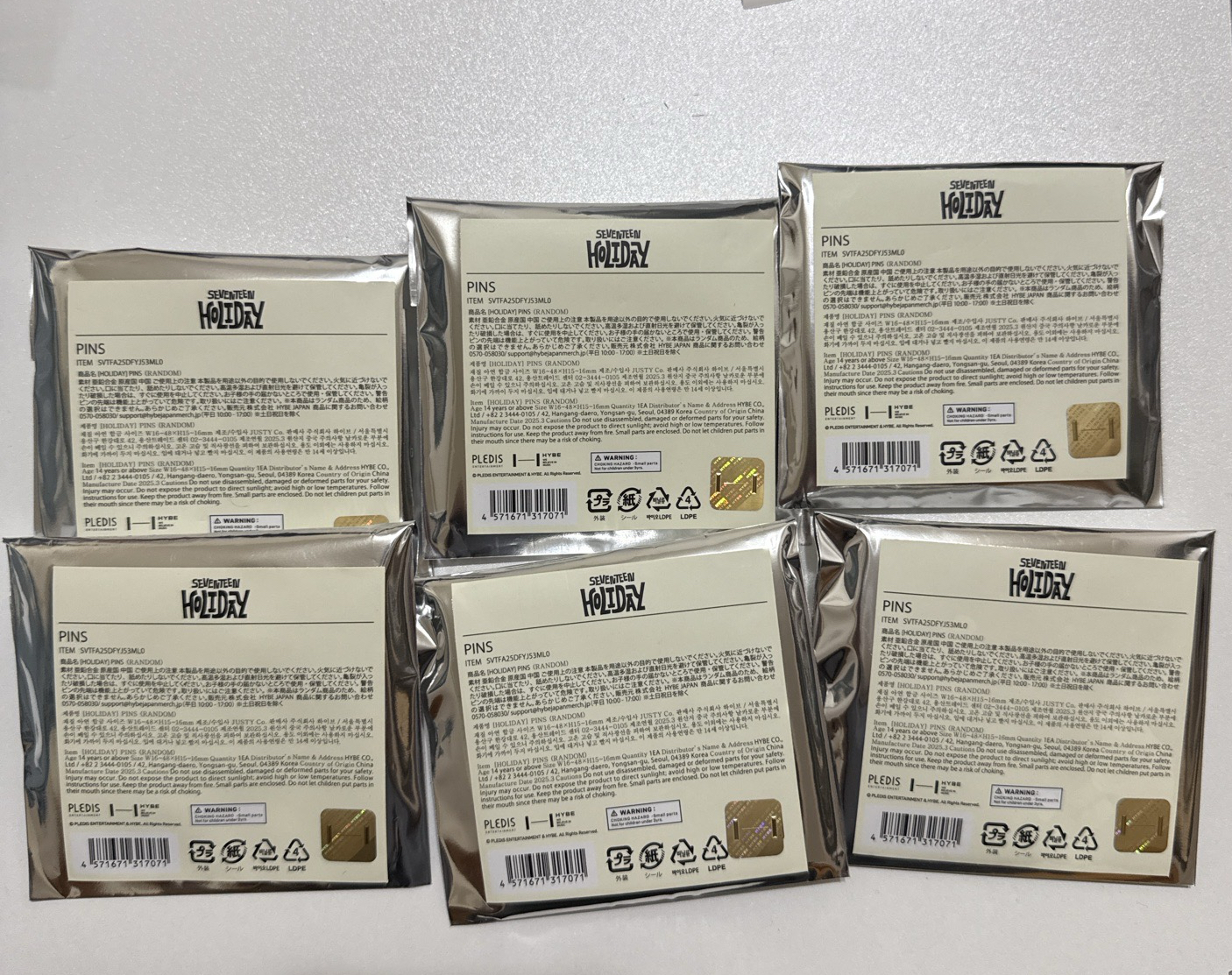 2025FM Holiday 姓名徽章(隨機)