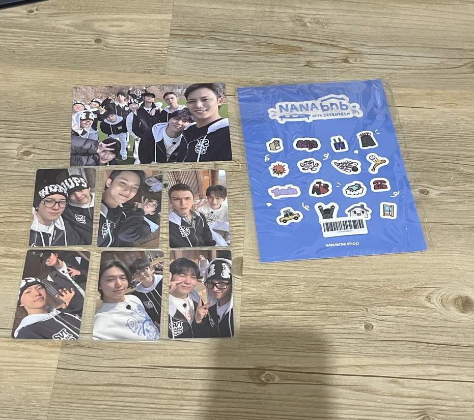 SEVENTEEN NANA BNB WVS VOD 特典 一套不拆售