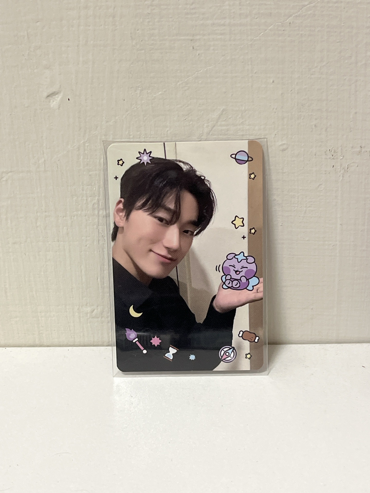 ATEEZ🖤崔傘 MIGHTEEZ 周邊卡 PHOTO CARD HOLDER PLUSH KEYRING