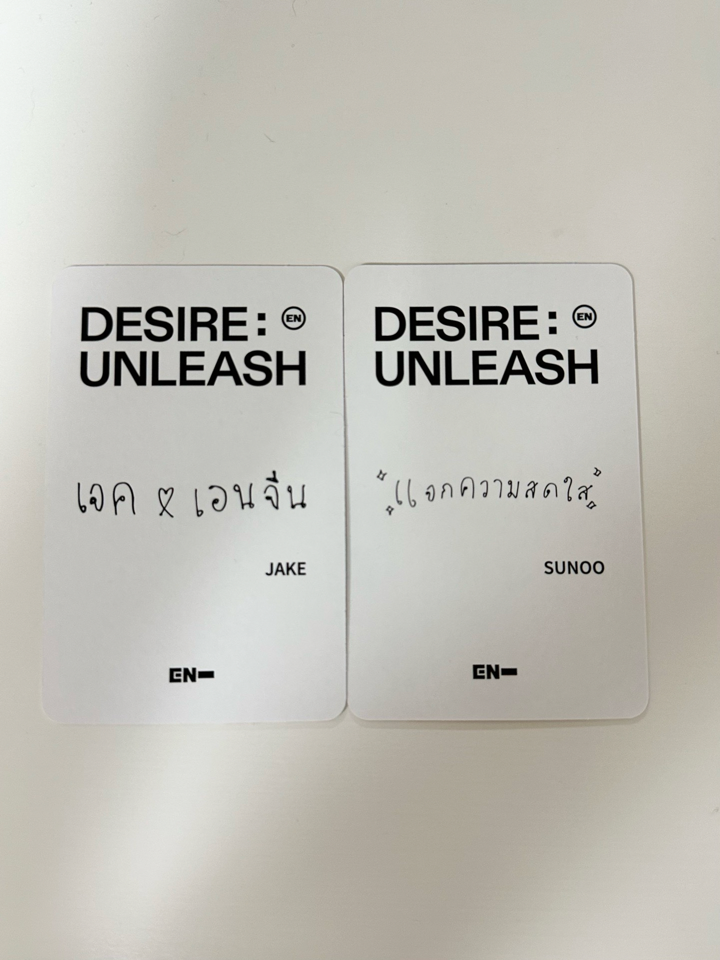 |泰國線下簽售卡| 沈載倫JAKE 金善禹