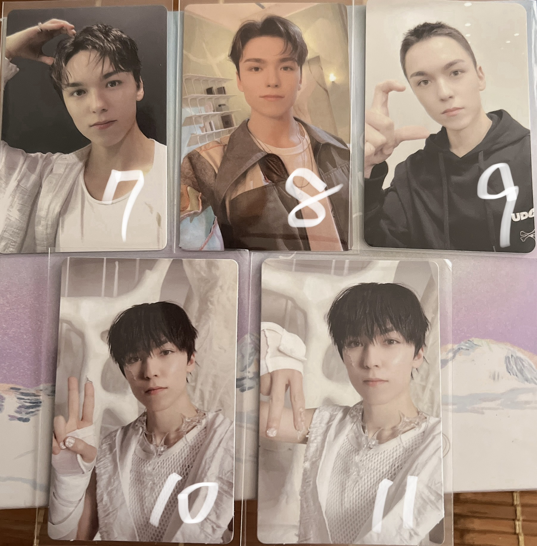 《率.寛.勳.秀》 隨機卡/專卡